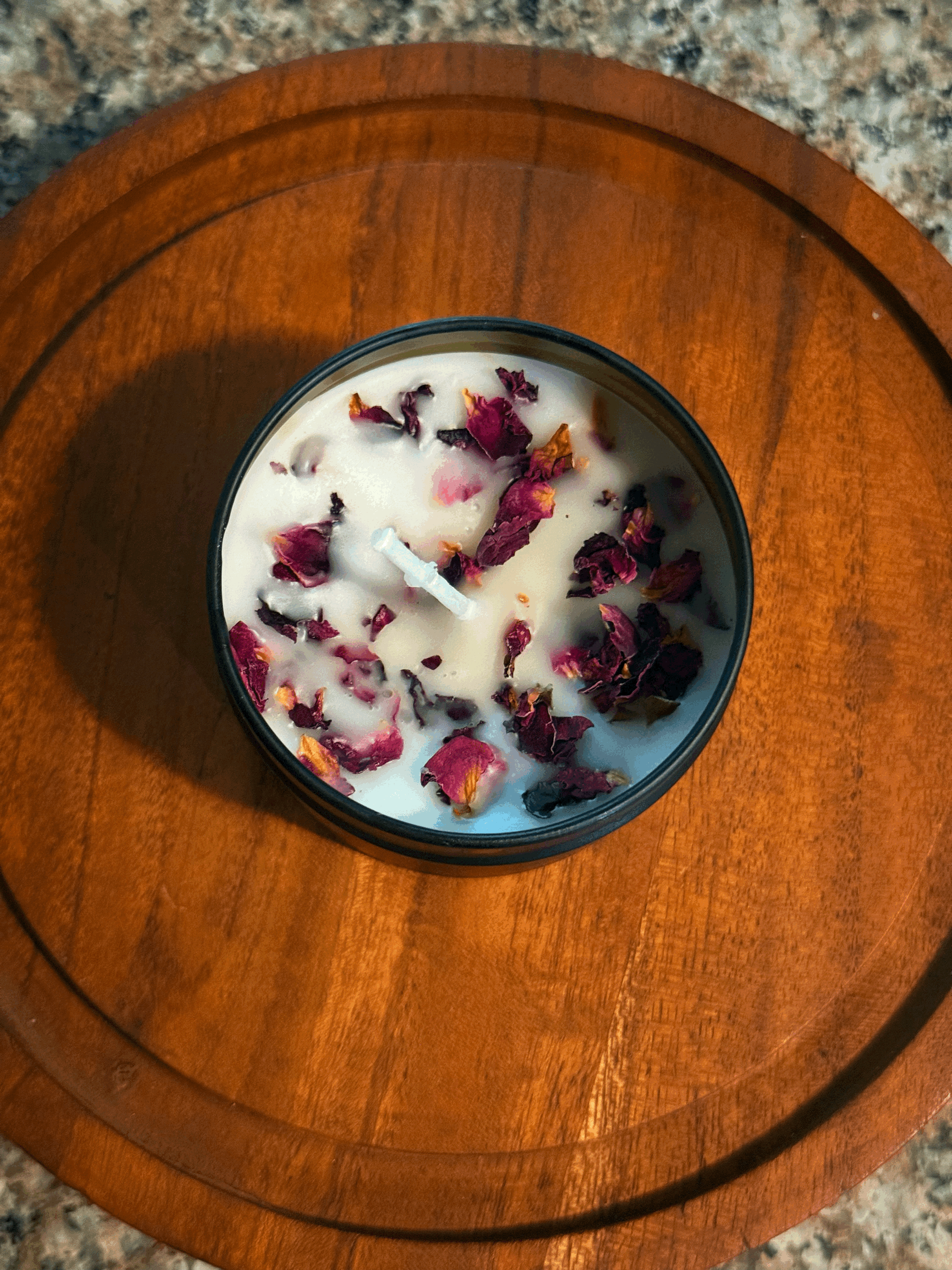Rose Guppy Ritual Candles