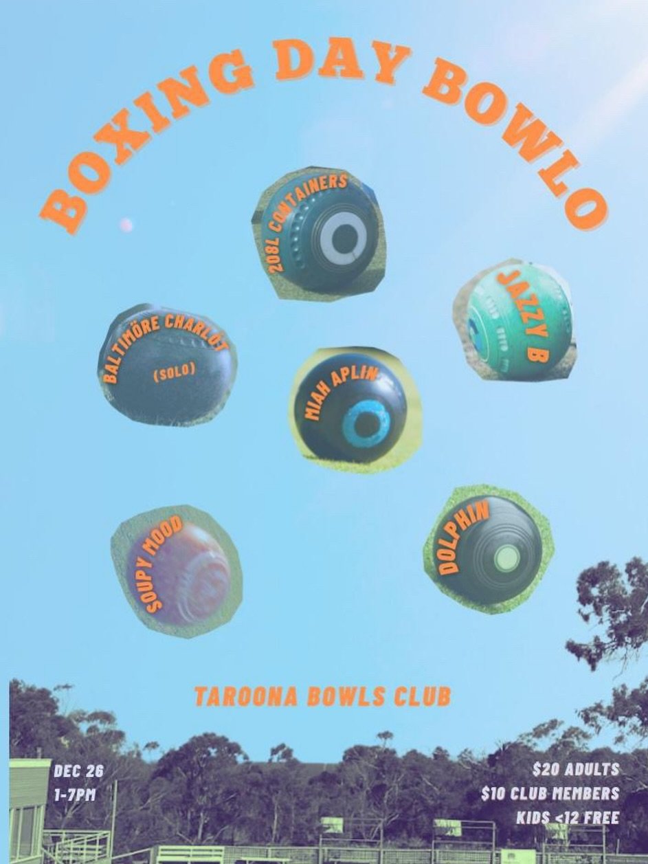 Best day of the week approaching come on down to the Bowlo this Friday if you&rsquo;re not too full of pud 🌲🎅

&mdash;&mdash;&mdash;&mdash;&mdash;&mdash;&mdash;&mdash;&mdash;

#hobartmusic