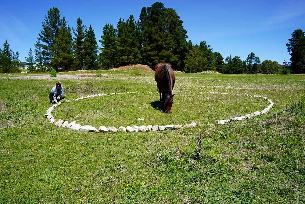 Annemaree and Dusty the horse, 6 November 2025