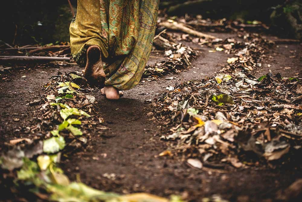 Forest Labyrinth 2017 (detail), Rumpus Jamboree; commissioned by Makeshift, Wollongong. Image: Kelly Ryan