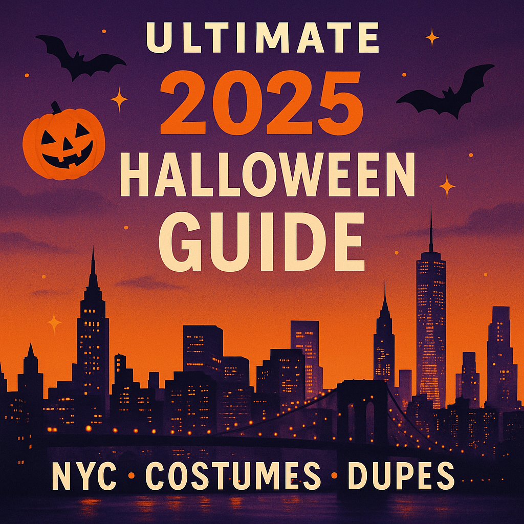 Ultimate 2025 Halloween Quick Guide: NYC, Costumes, &amp; Party-Ready Dupes 🎃✨