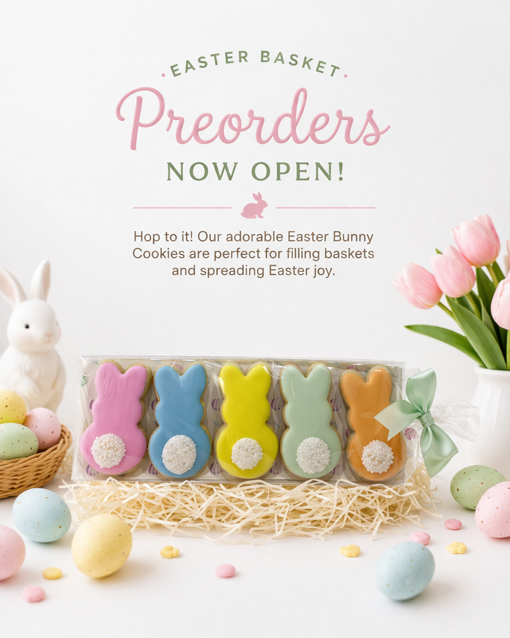 Mini Easter Peep Cookie