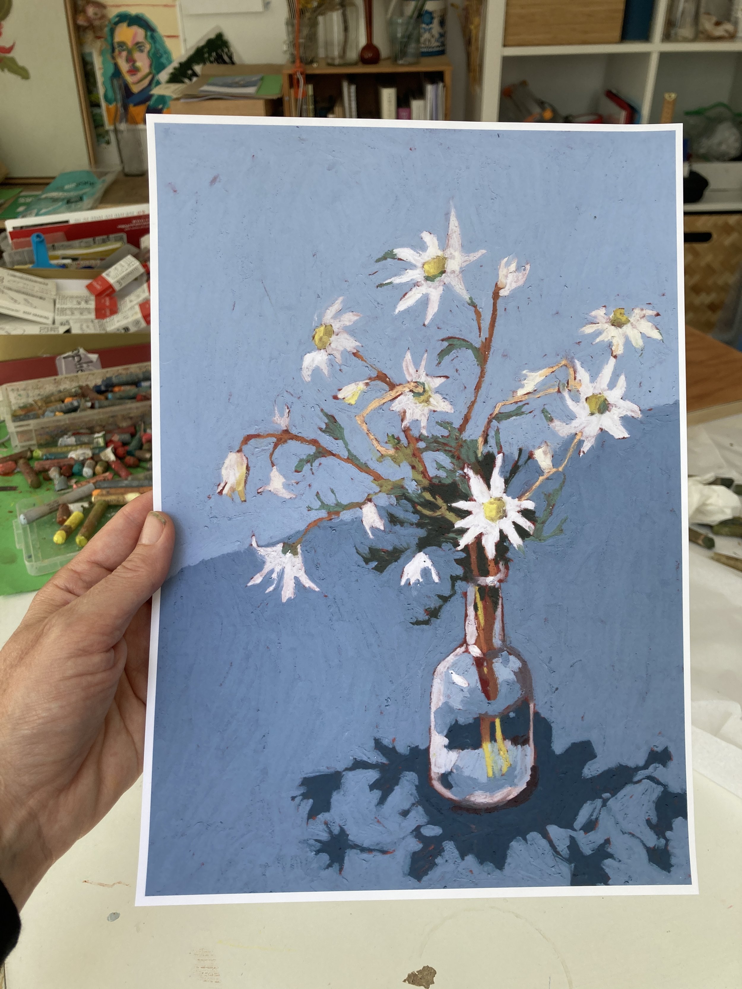 Flannel Flowers - A4 poster print