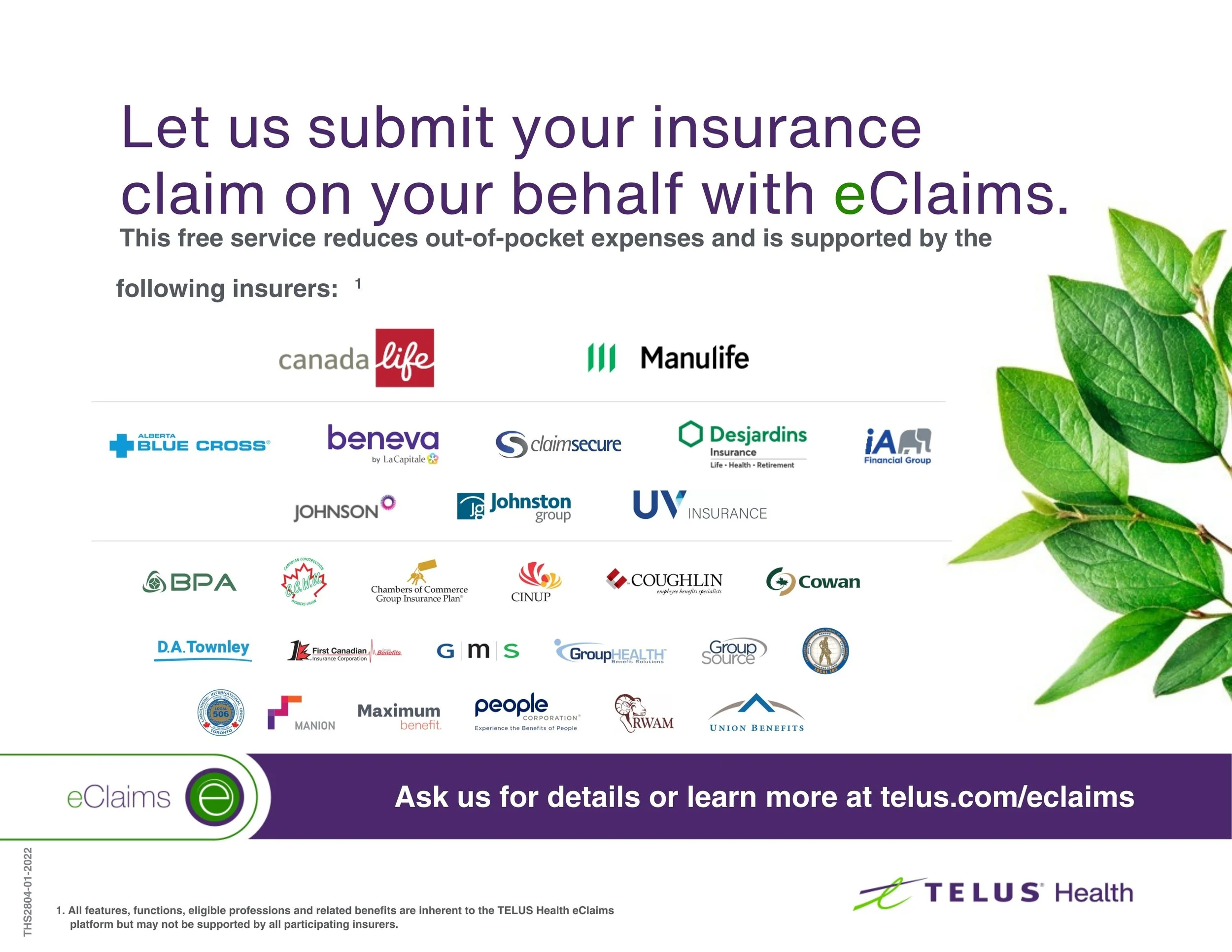 List of companies for Direct Billing