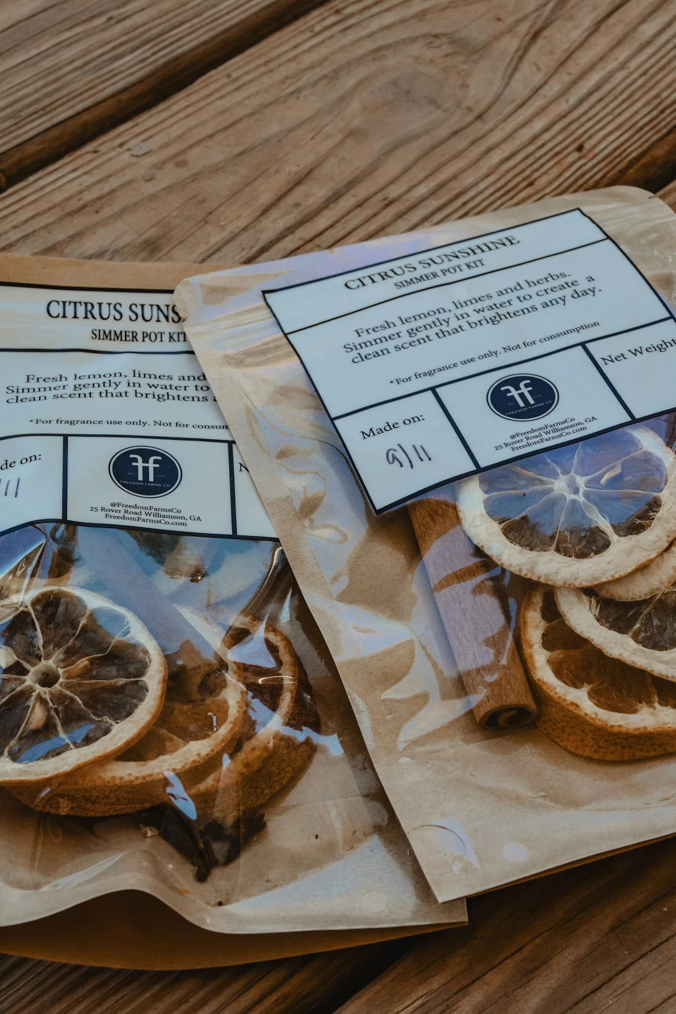 Citrus Sunshine Simmer Pot Kit