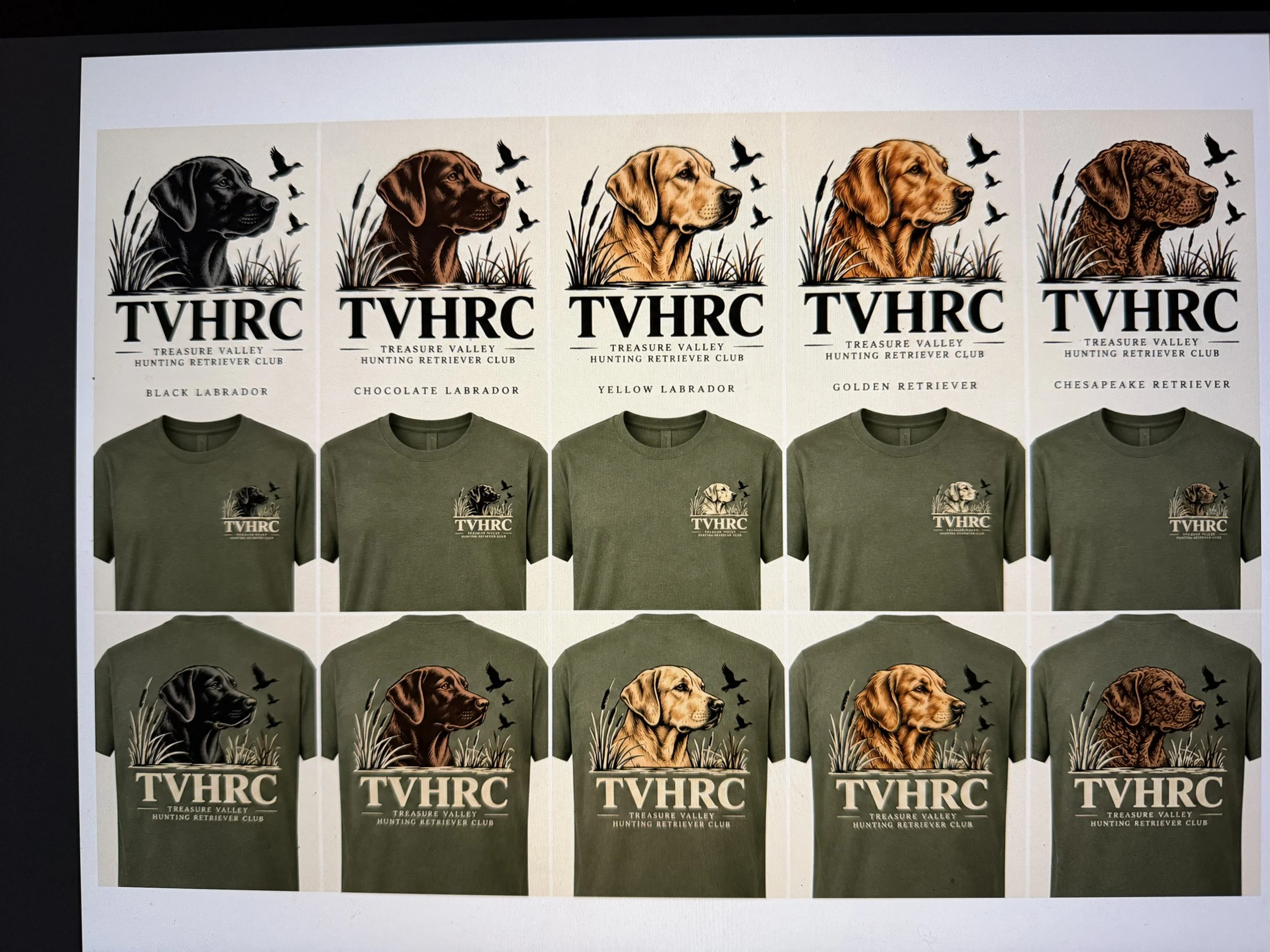 Various TVHRC Dogs