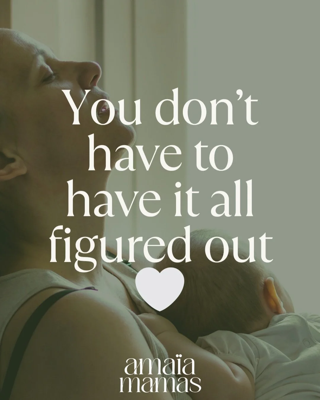 You don&rsquo;t have to have it all figured out 🤍
Motherhood isn&rsquo;t mastered overnight.
And uncertainty doesn&rsquo;t mean you&rsquo;re failing
it means you care. You&rsquo;re learning. That is motherhood.

Join Ama&iuml;a Mamas Mothers Groups.