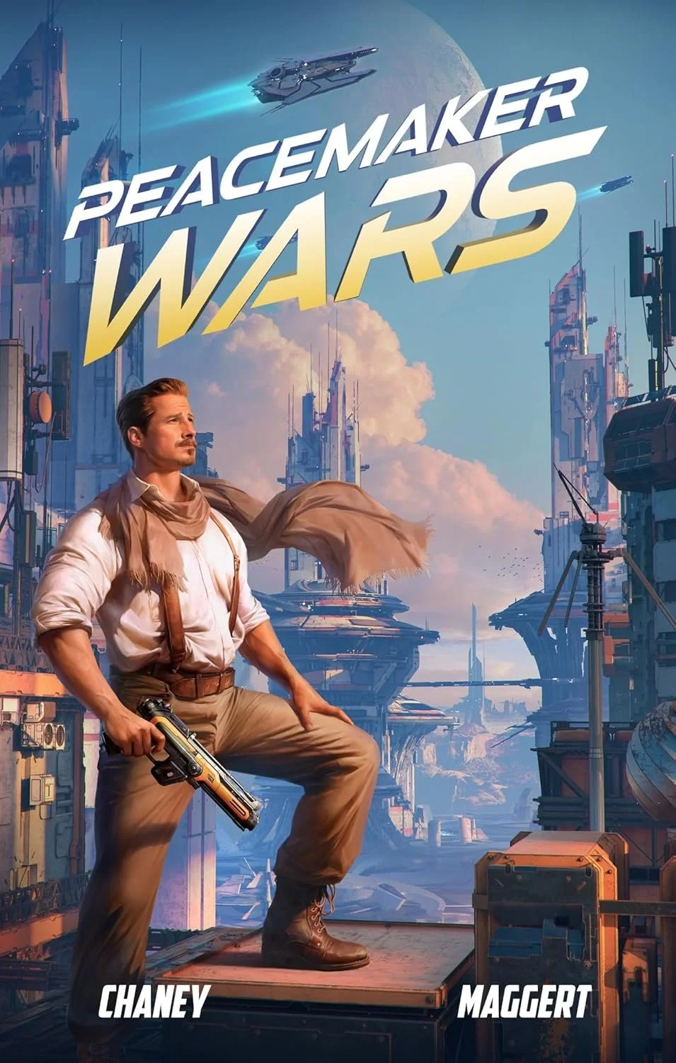 Would you choose to live an ordinary life. . . or embrace a destiny among the stars?

In a single act of courage, a young American soldier named Mark Tudor saves an interstellar soldier from certain death at the hands of a vicious killer. Afterwards,