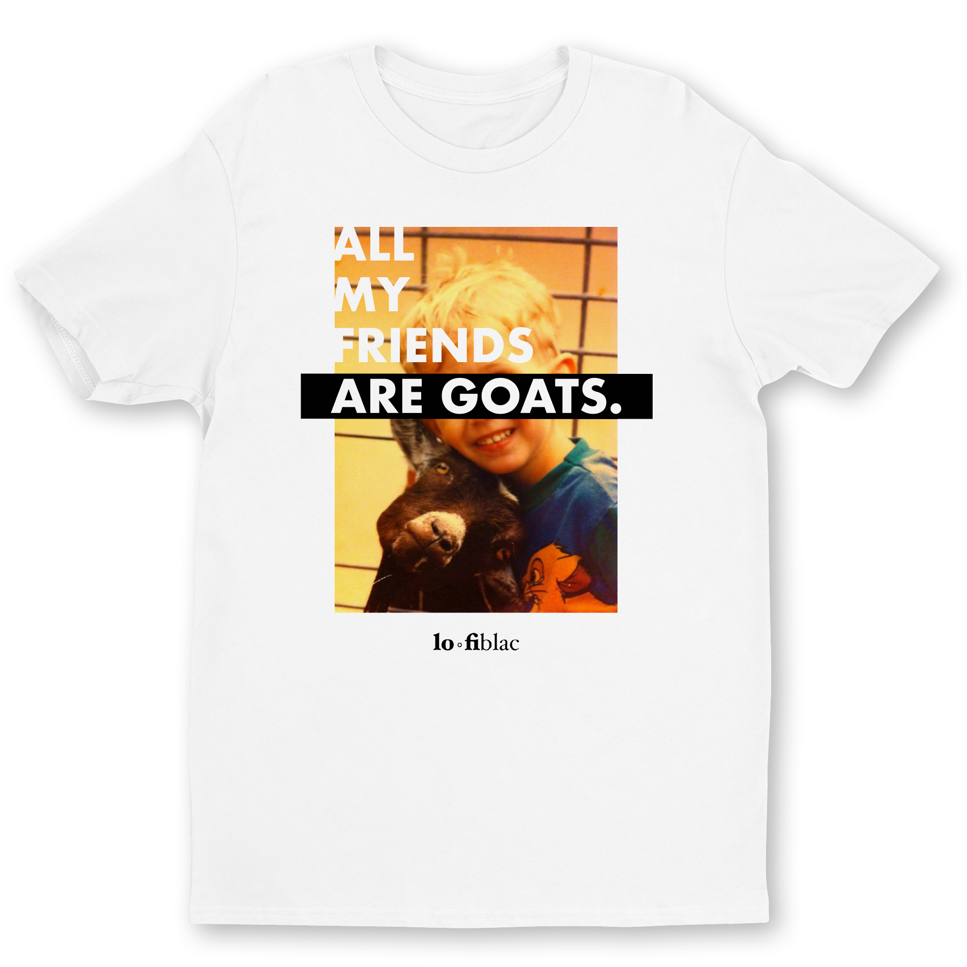 Lo-Fi Blac - ALL MY FRIENDS T-Shirt
