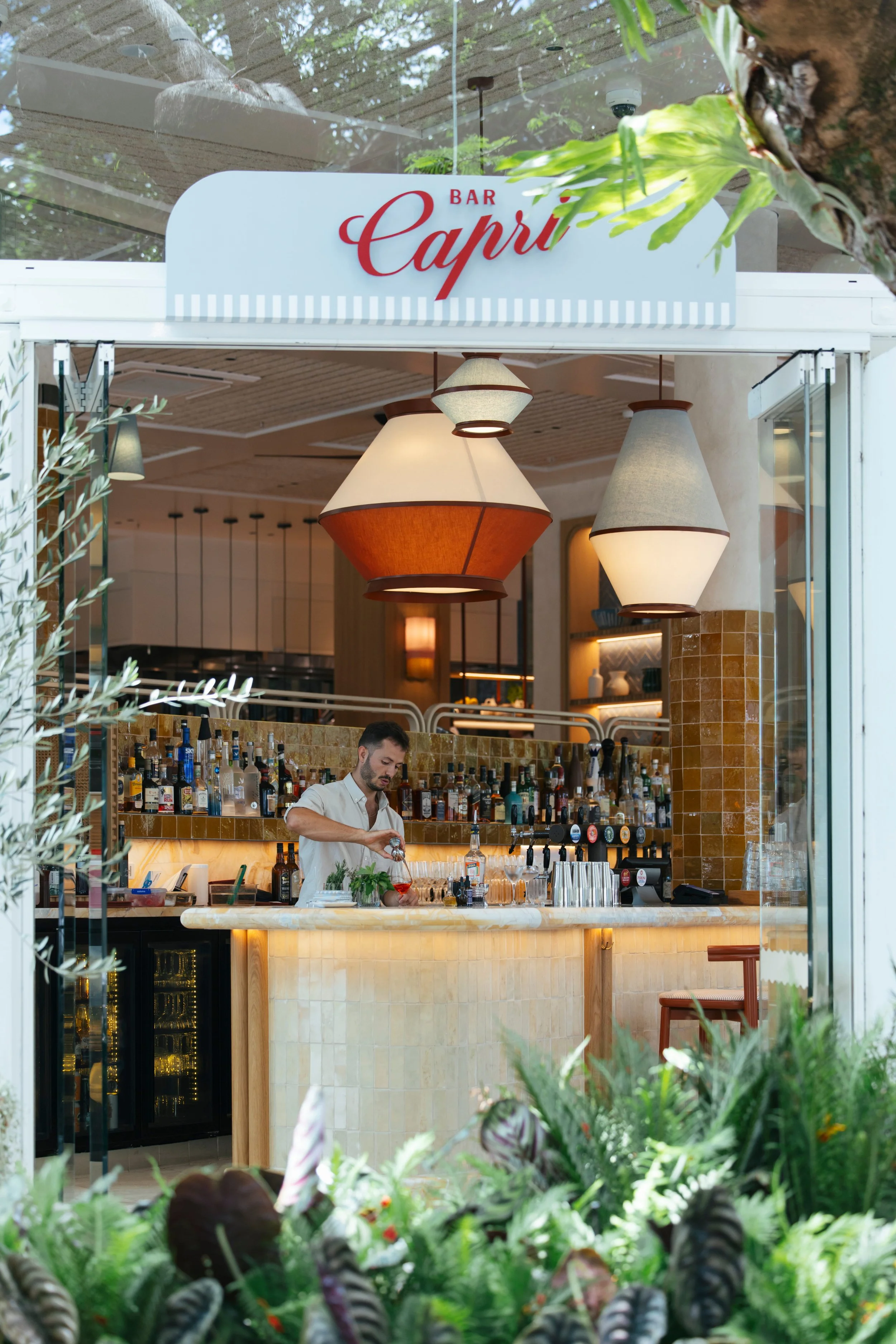 Bar Capri can host events of up to 200 guests