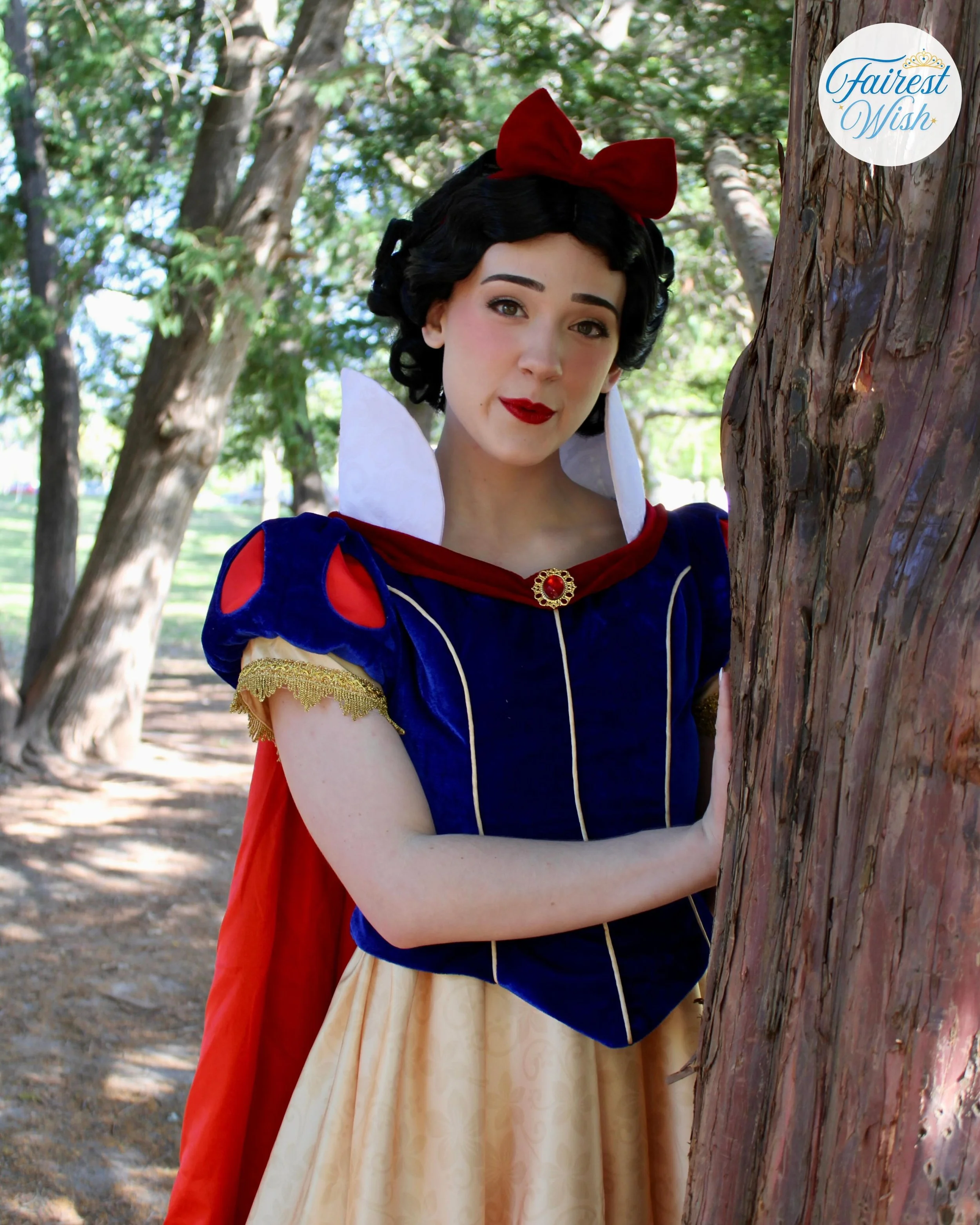 &ldquo;Lips red as the rose, hair black as ebony, skin white as snow.&rdquo; 🍎

Check back next week to learn about my brand new experiential package featuring the Fairest Princess! It&rsquo;s sure to be a sweet treat for your little one! 🧁

.

.


