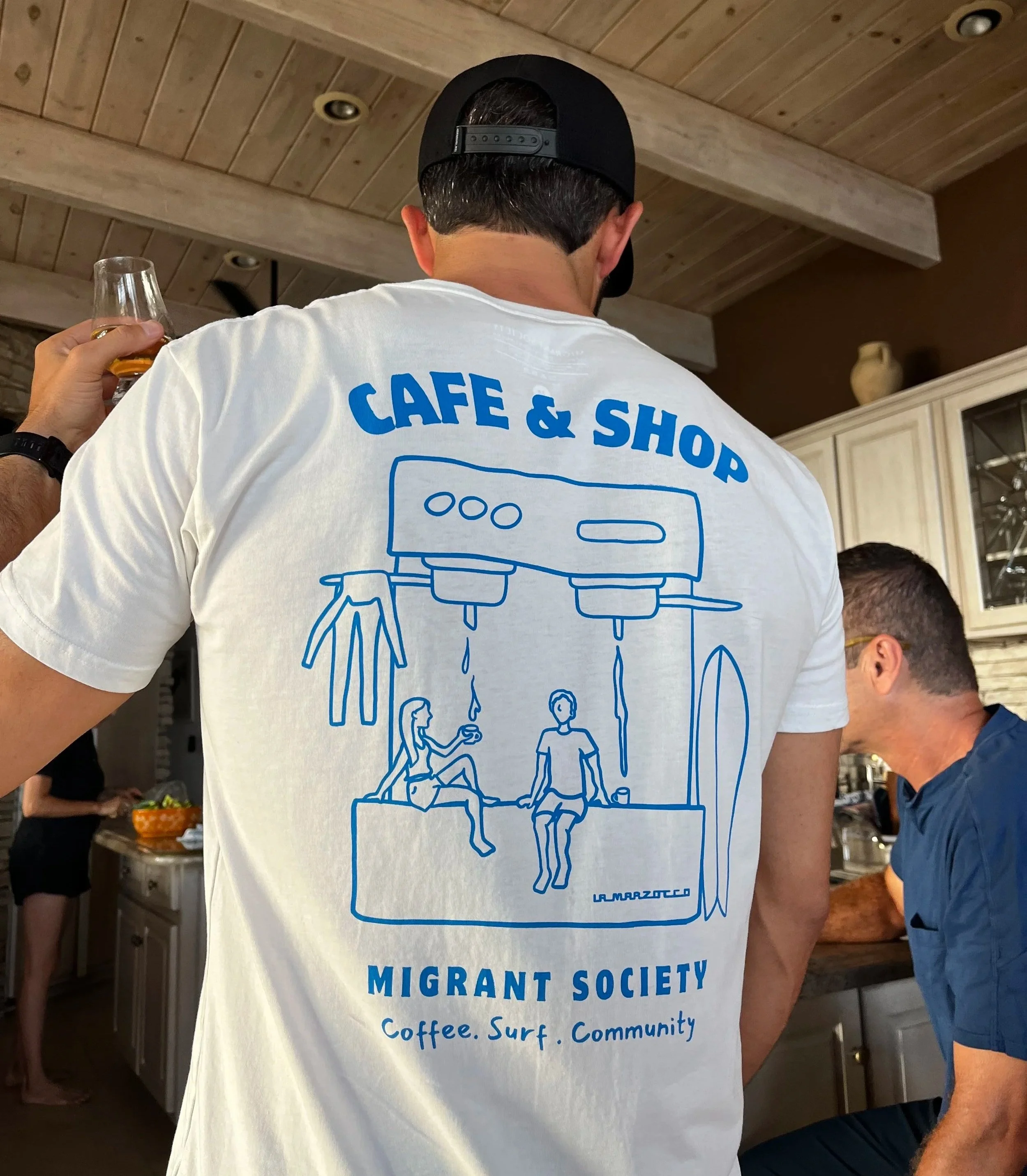 Migrant Society custom merchandise design