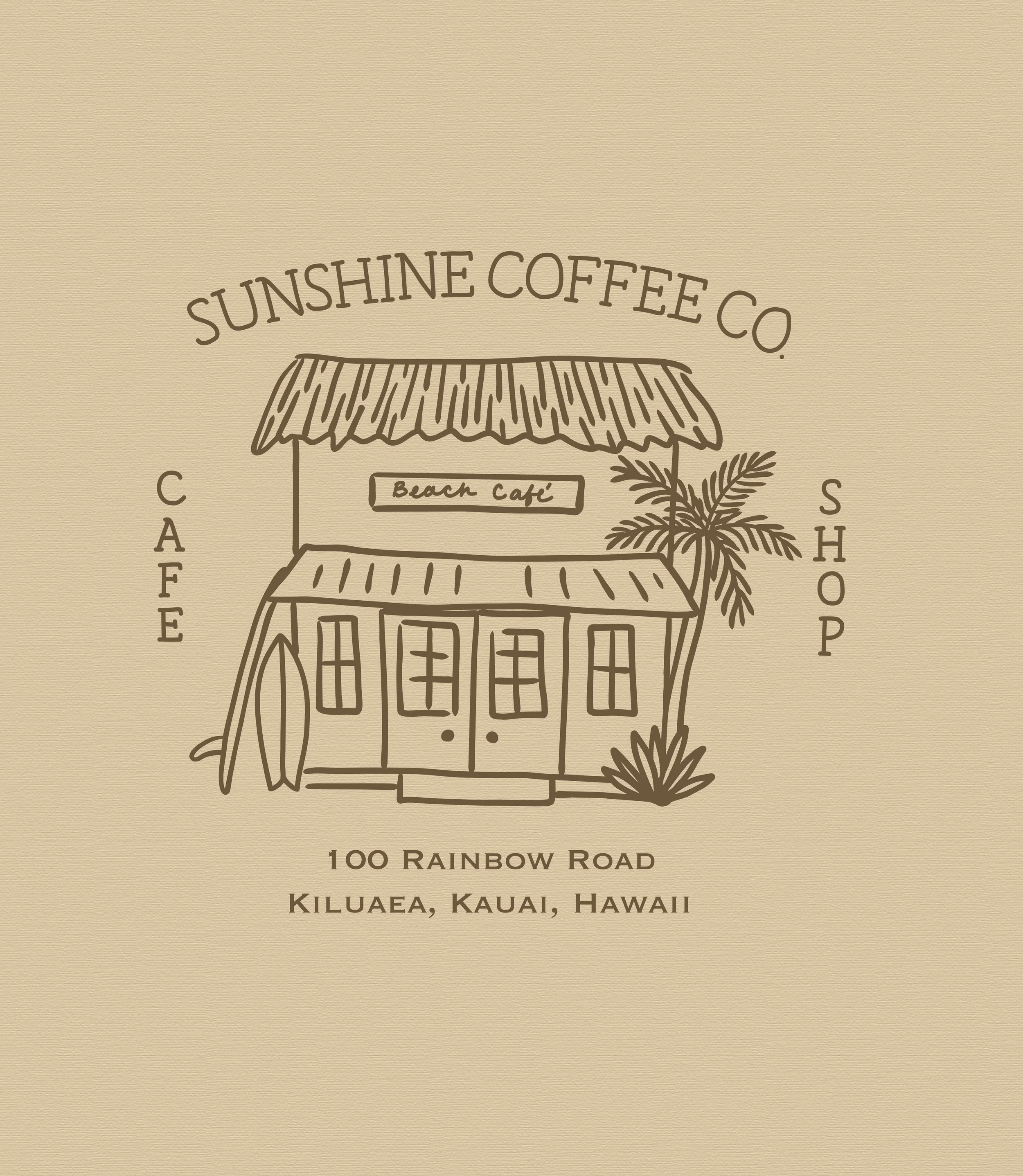 "sunshine coffee co." - available for purchase