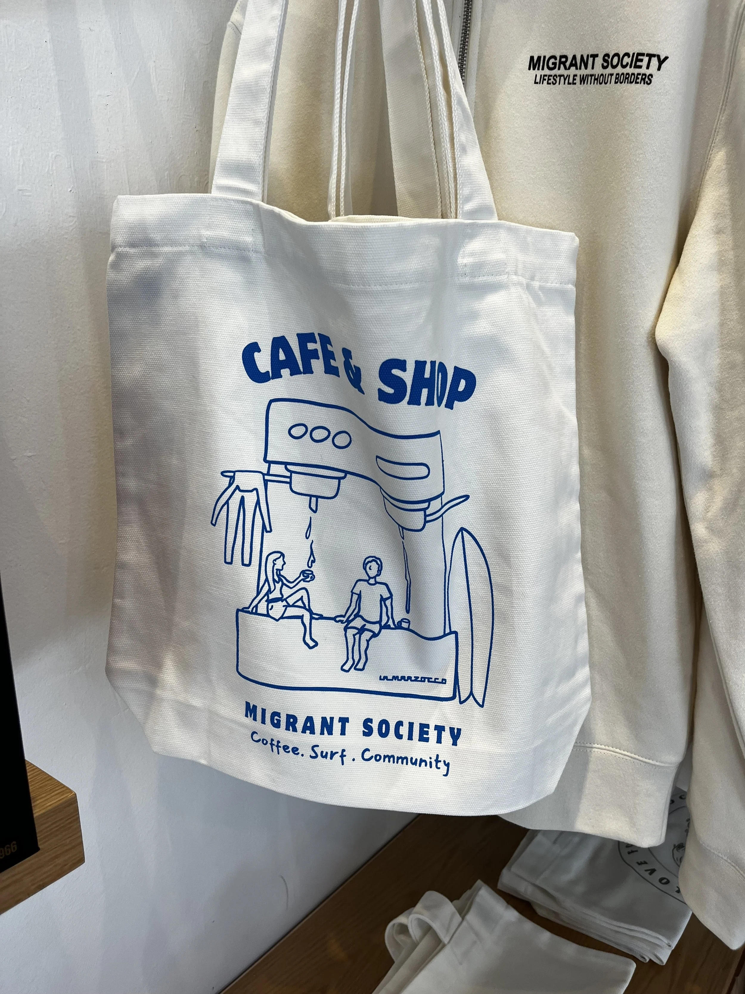 Migrant Society custom merchandise design