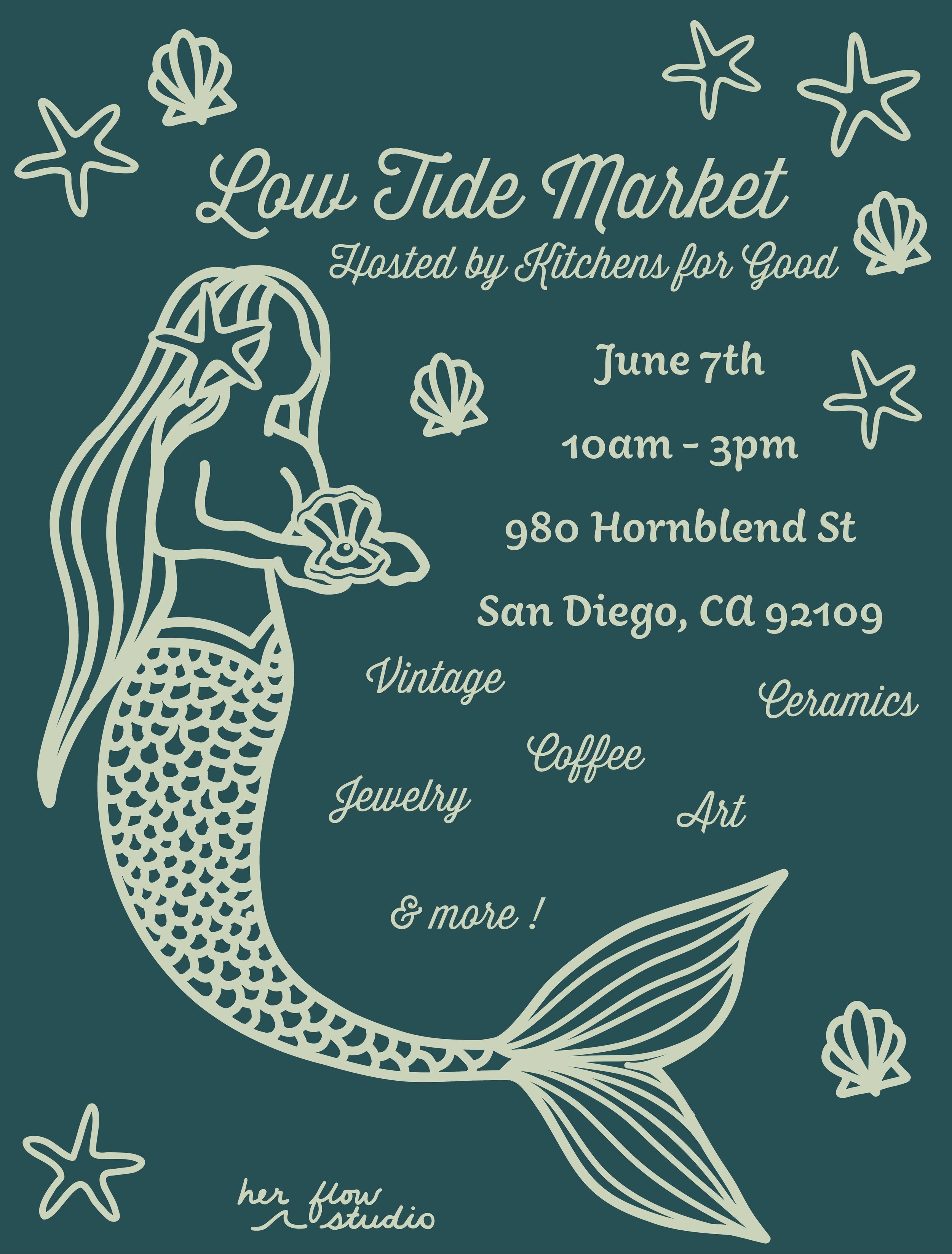 Low Tide Market flyer