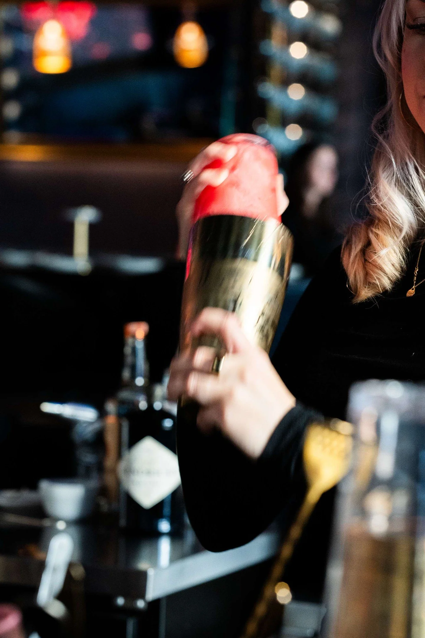 "Some cocktails are built quietly, while others arrive with a little theater. The shake, the strain, and the slow pour settling into the glass are all part of the moment. Color, texture, and aroma come together long before the drink ever reaches