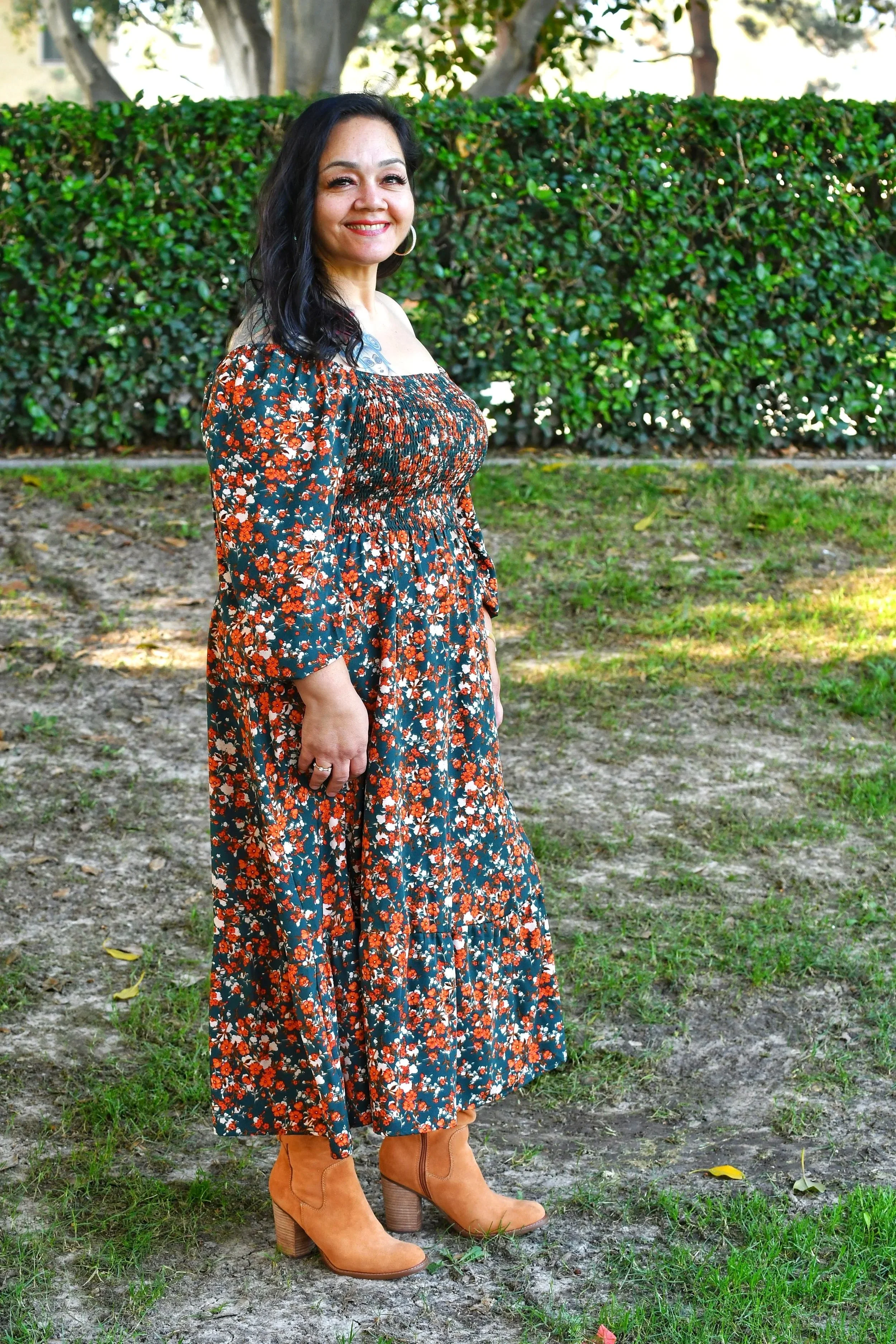 Flowy Floral Maxi Dress