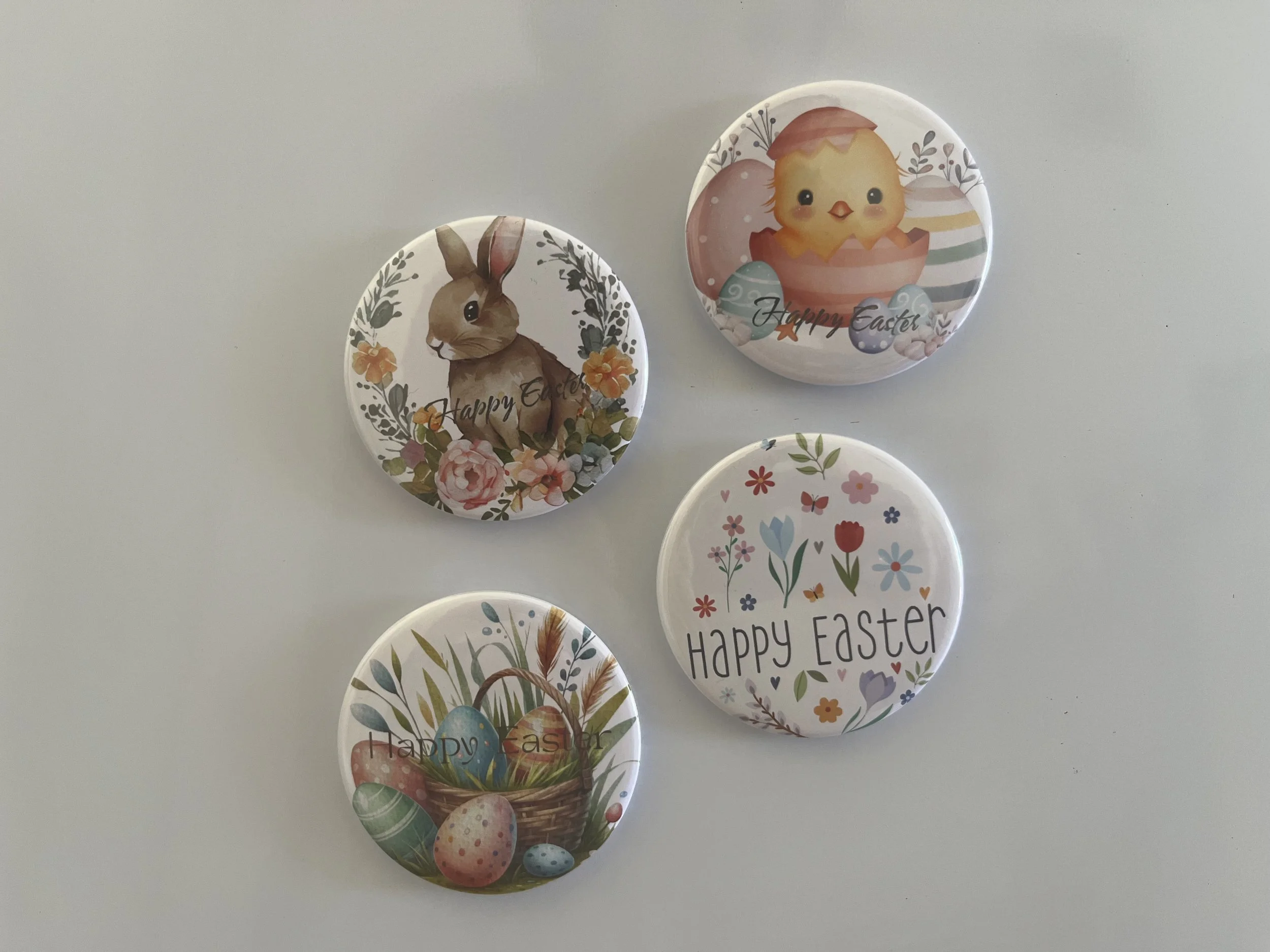 Easter Magnet Round | Set of 4
