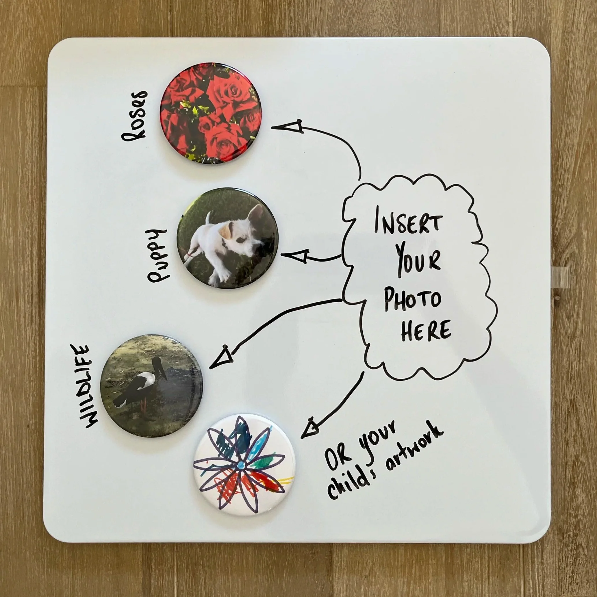 Custom Photo Magnets set of 4