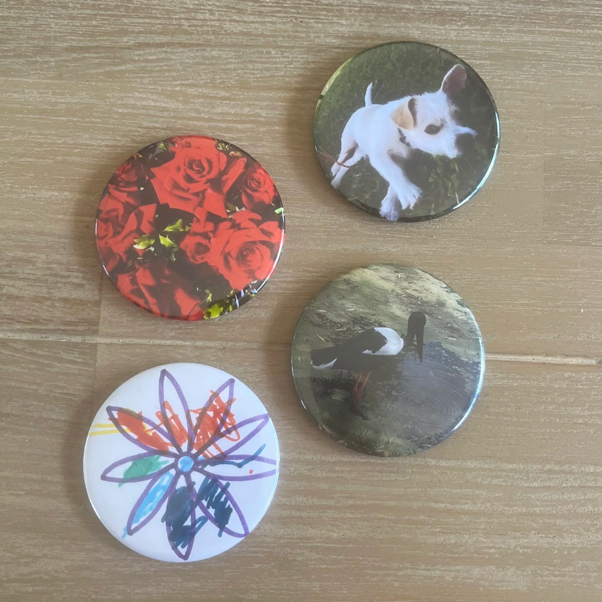 Custom Photo Magnet set of 4