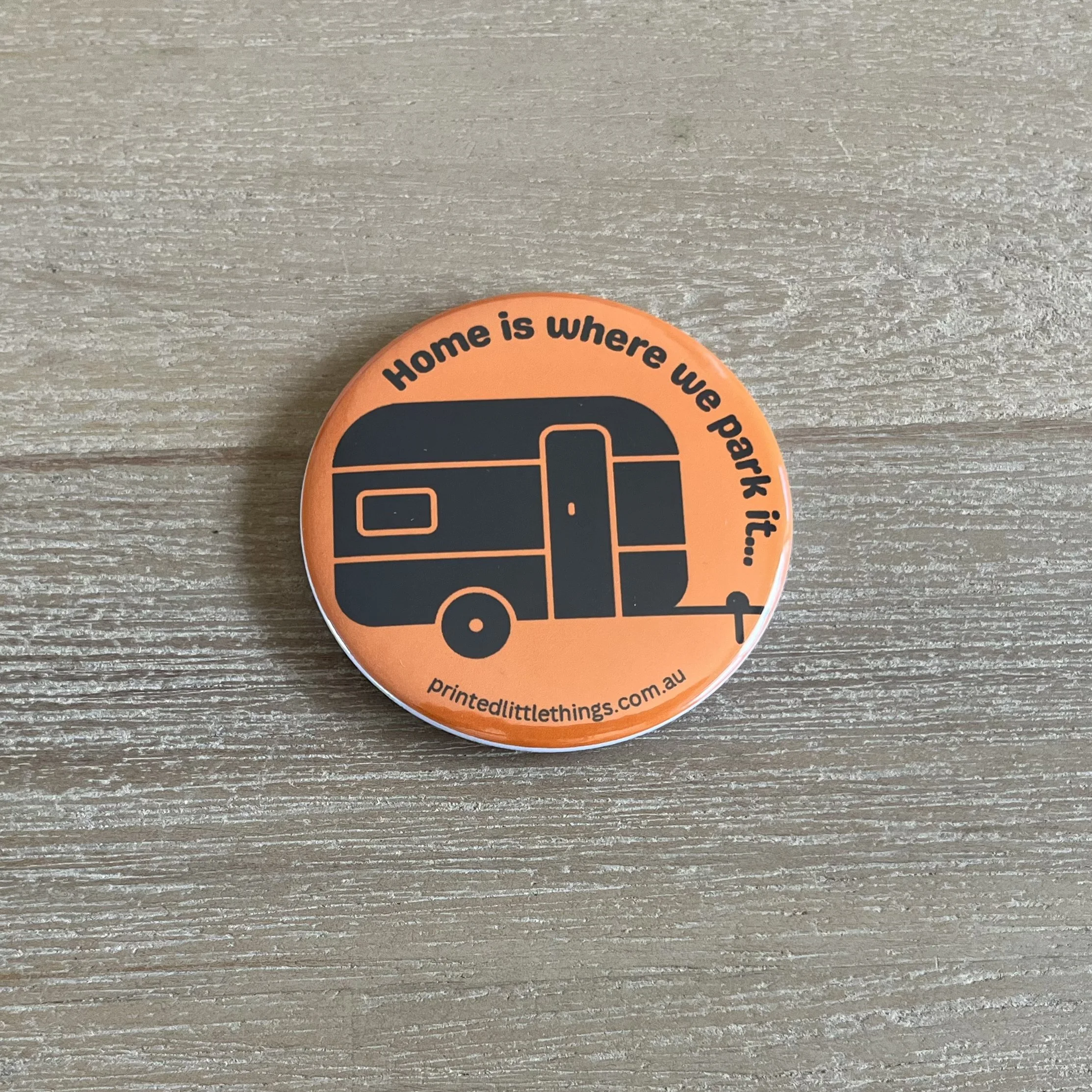 caravan fridge magnet