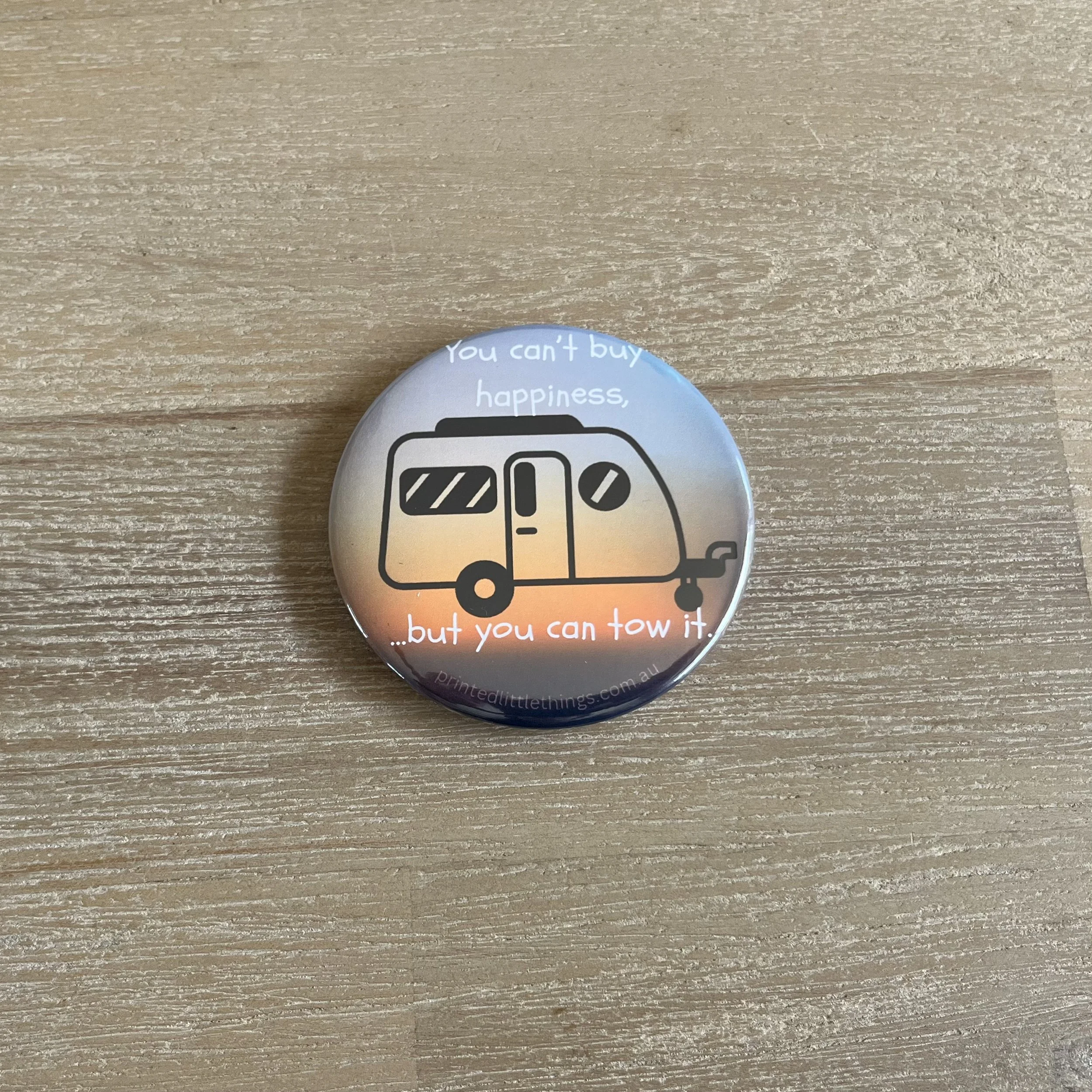 caravan fridge magnet
