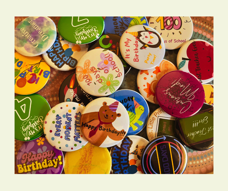 Bulk order of magnets and badges