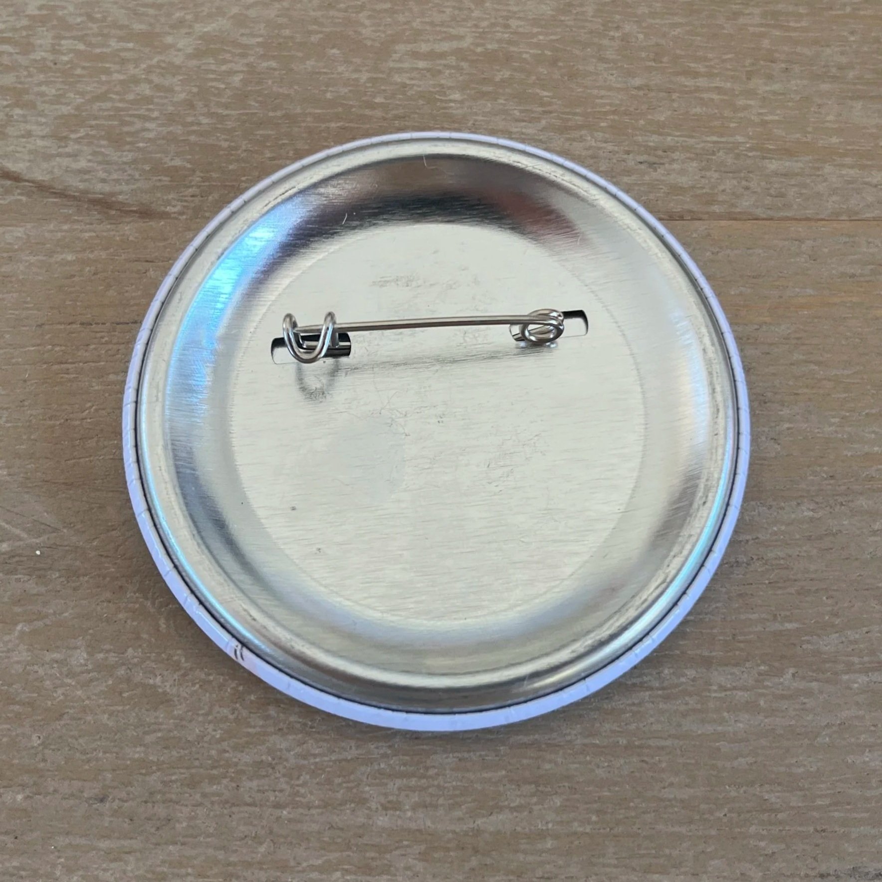 Back of badge