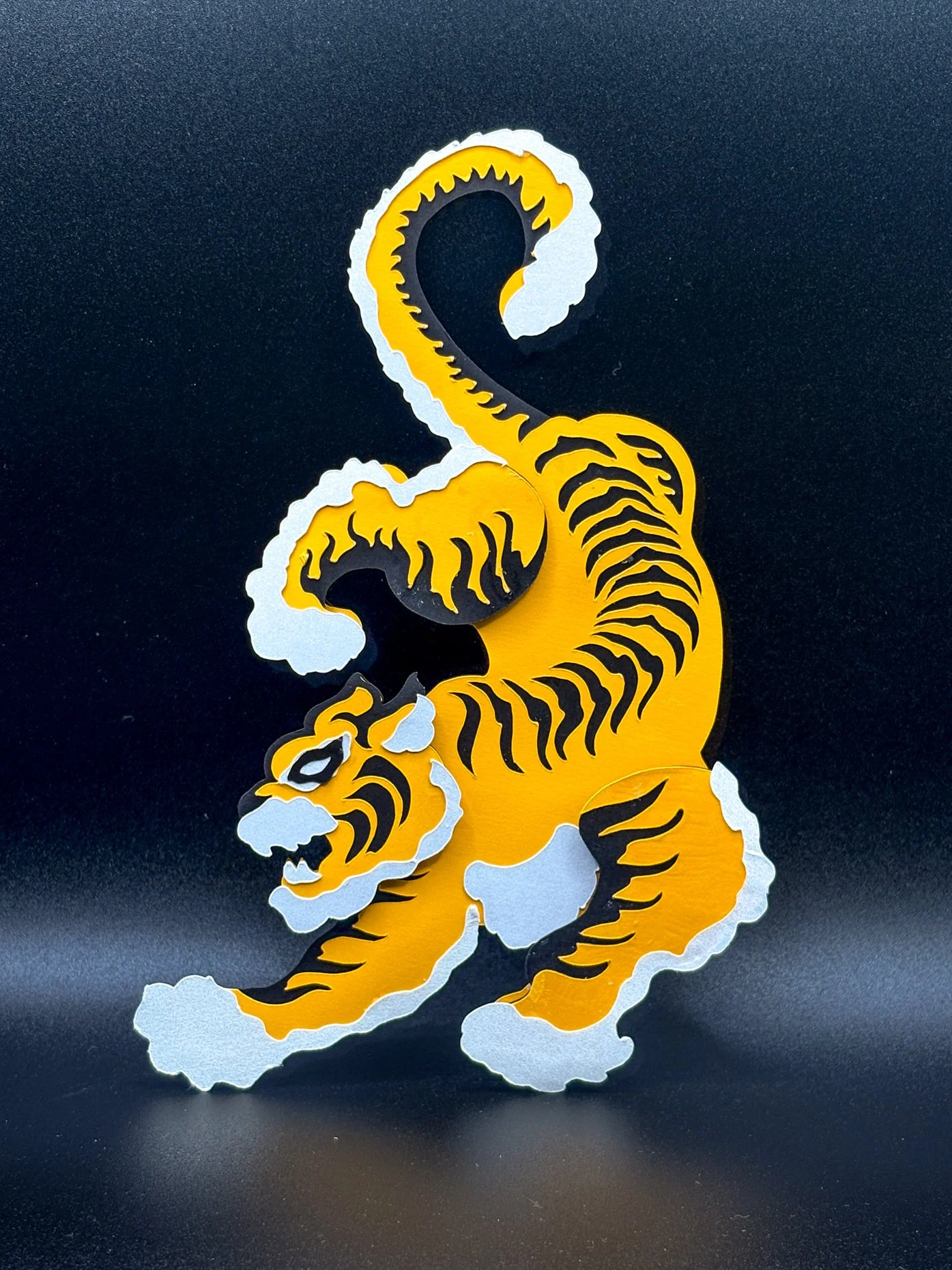 Paper Cut Tiger