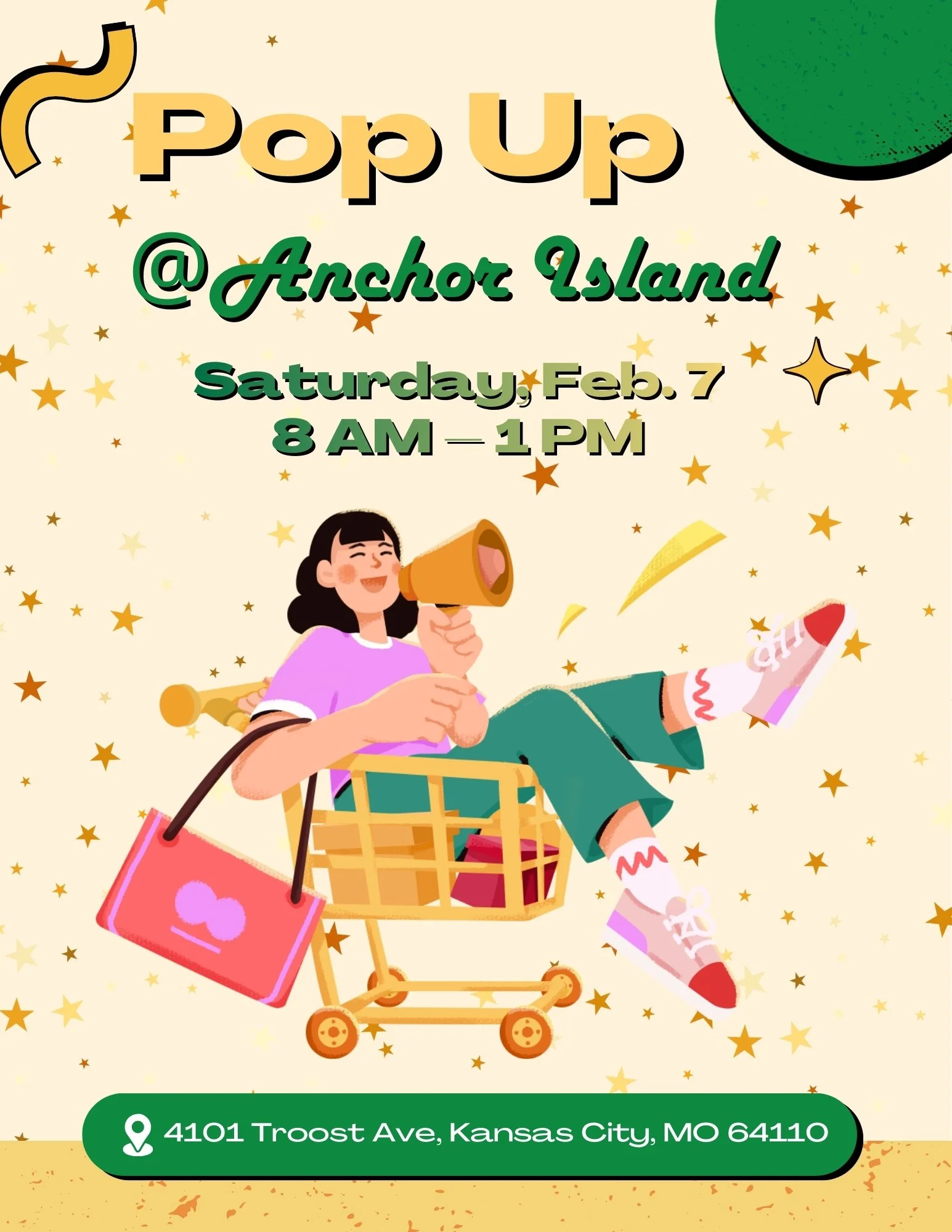 Pop Up @ Anchor Island