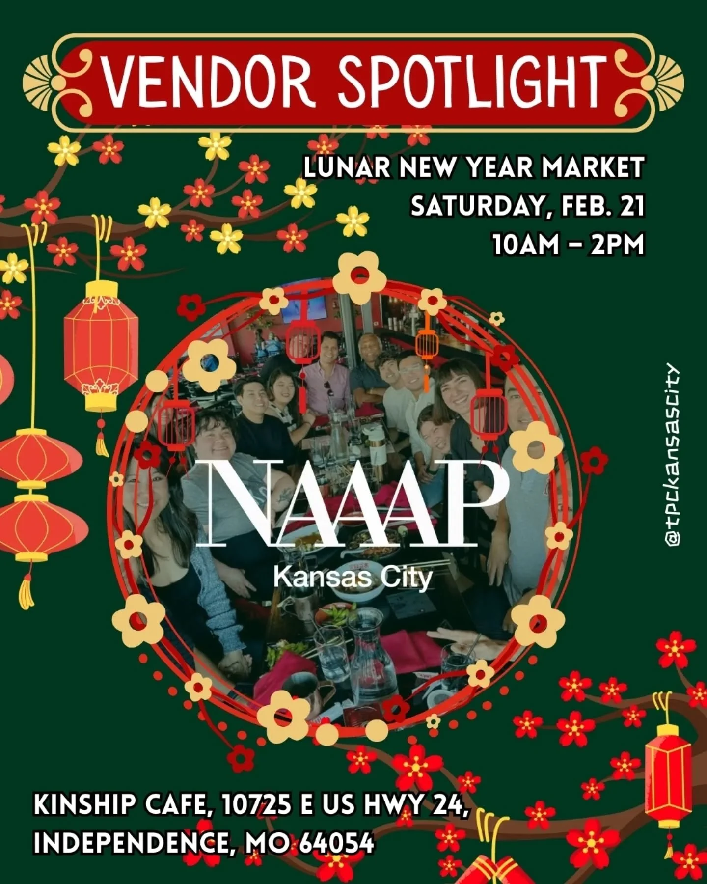 🐴🧧Vendor Spotlight: @naaapkc
Are you an AANHPI professional wanting to connect with a like-minded people in your community, but unsure of where to look? Stop by TPC's 1st annual Lunar New Year Market and talk to NAAAP's Kansas City Chapter.
As one 