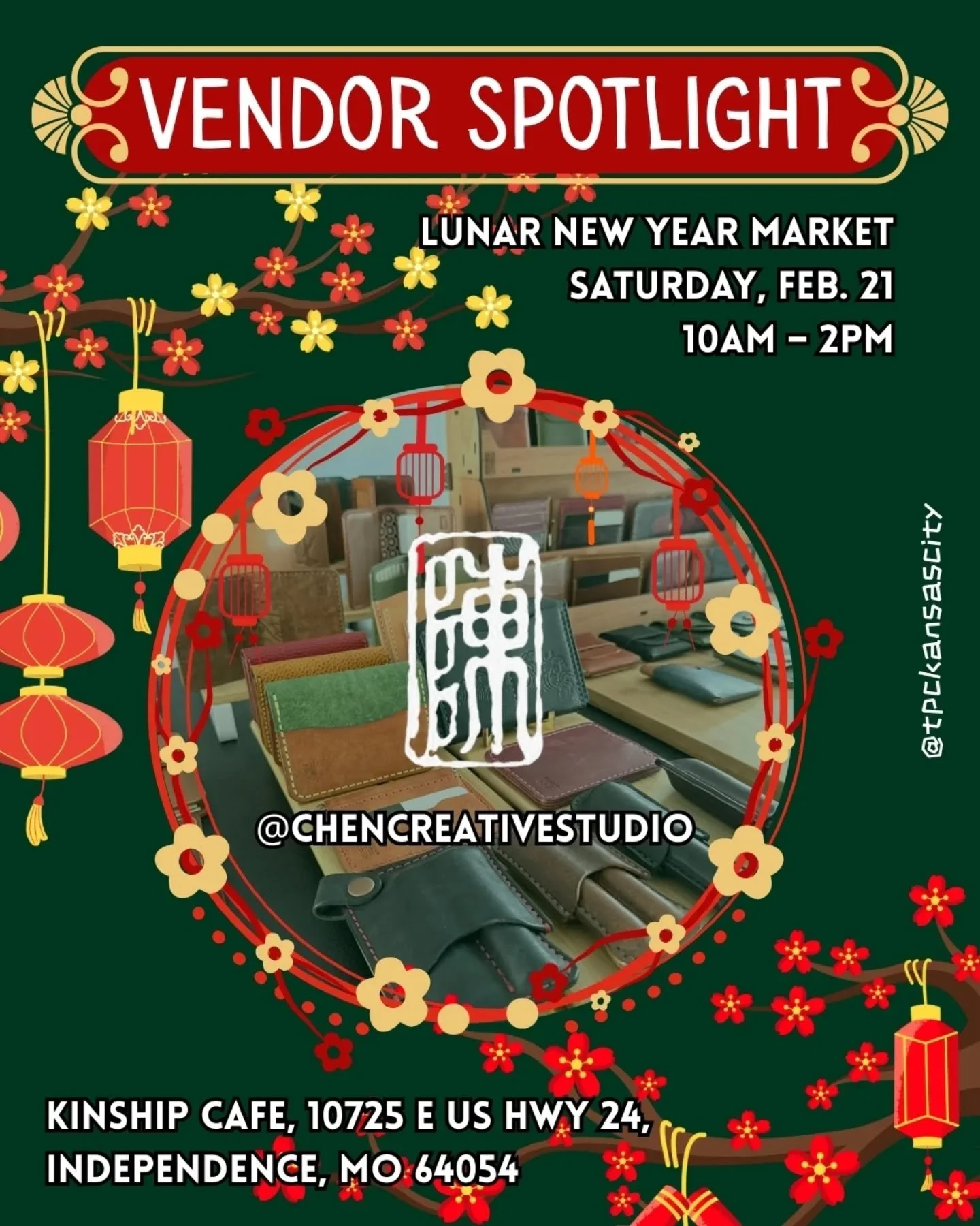 🐴🧧Next up in our vendor lineup for the 1st TPC Lunar New Year Market is @chencreativestudio
If you're in the market for a new wallet, pen holder, or even trinket, this is the table to stop by. Having personally vended with Leo multiple times in the