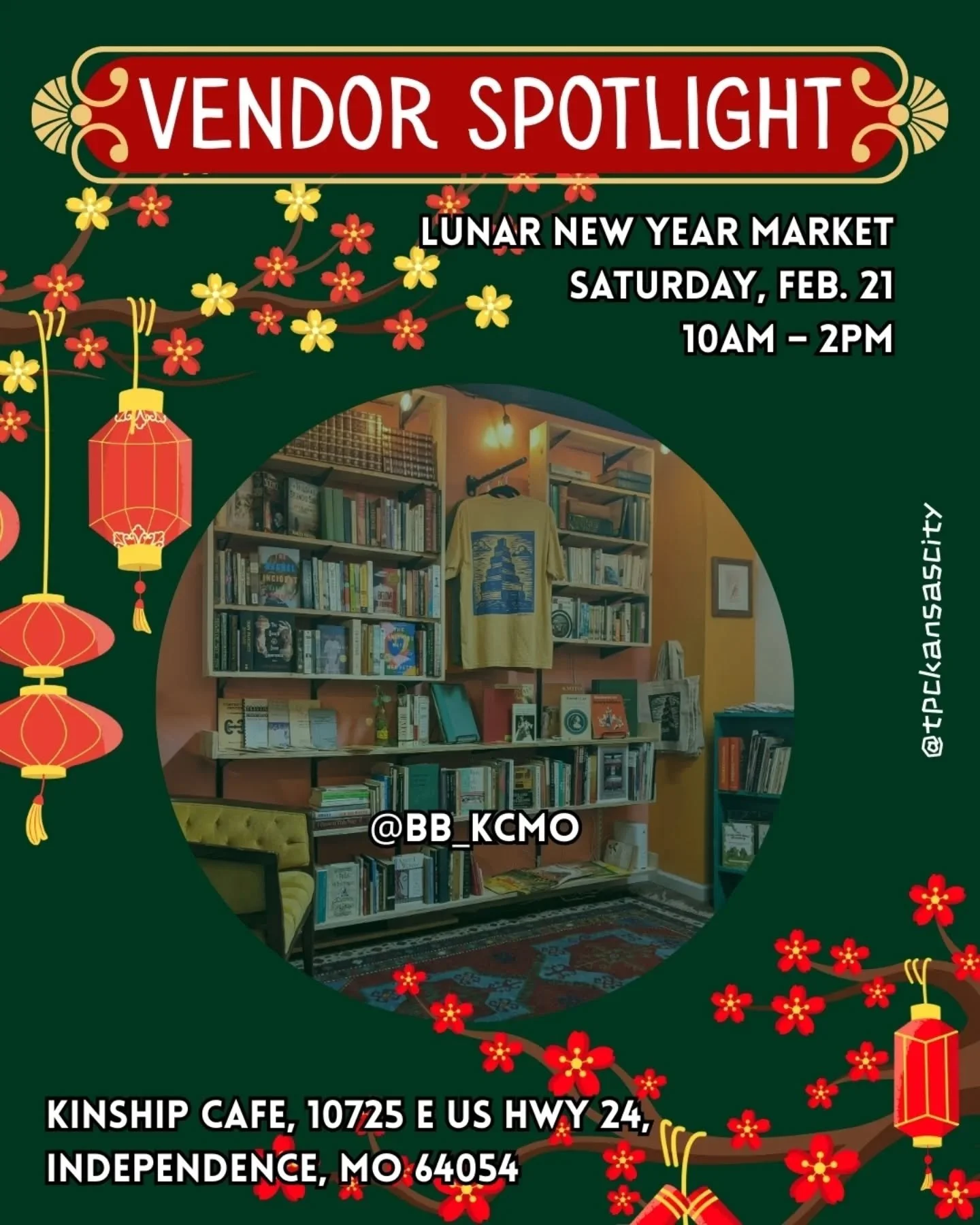 🐎🧧Vendor Spotlight: Babbling Bookery
Bookworms unite! Next on our vendor roster for Lunar New Year is the latest multilingual community bookstore in Kansas City. @bb_kcmo has a wide selection of texts focusing on activism, poetry writing, and diver