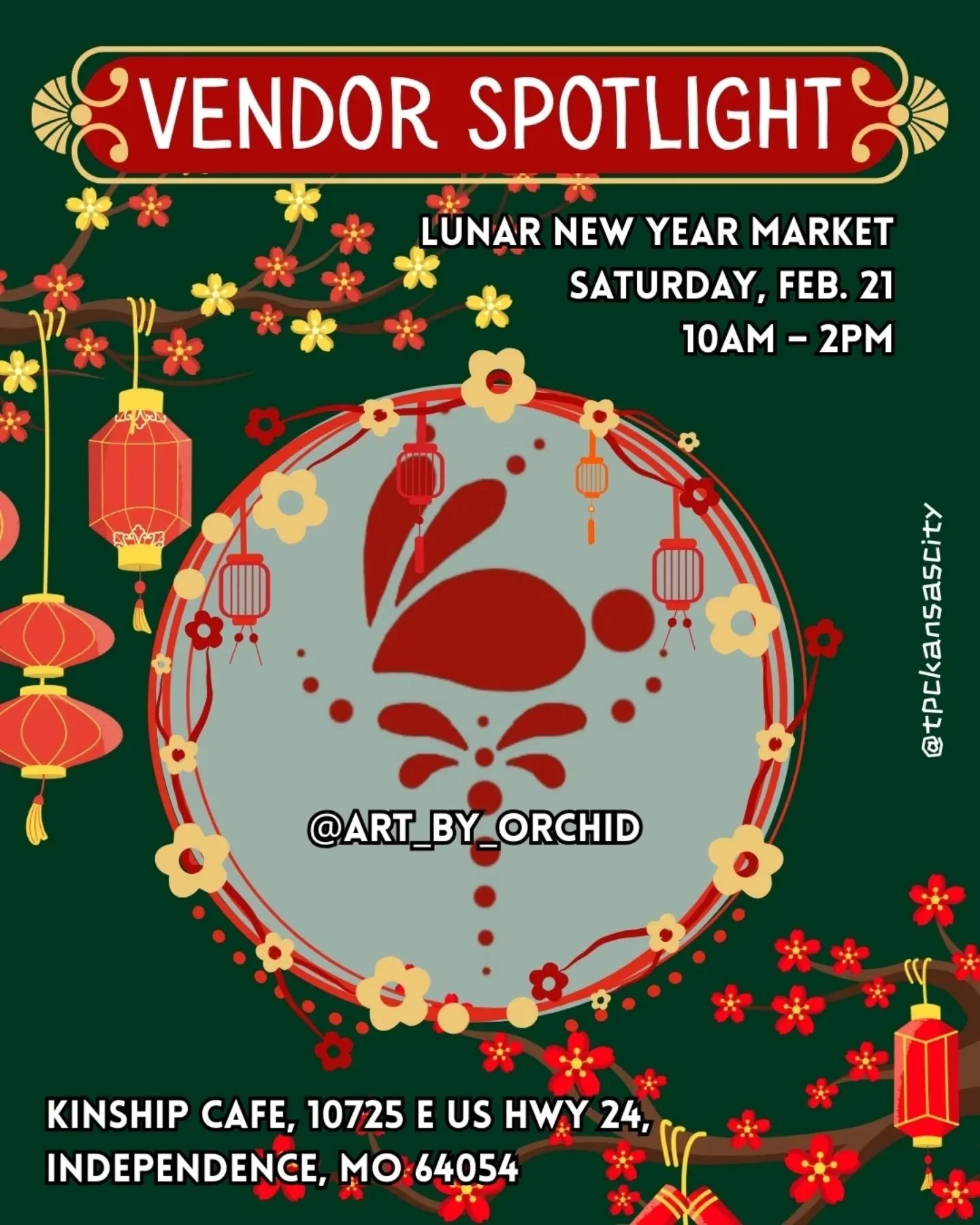 🐎🧧 Vendor Spotlight: @art_by_orchid 
We love new vendors who are taking the leap of faith! Shout out to our amazing artist member for diving into the vending world. Come check out their prints and originals at our lunar new year market at @kinshipc