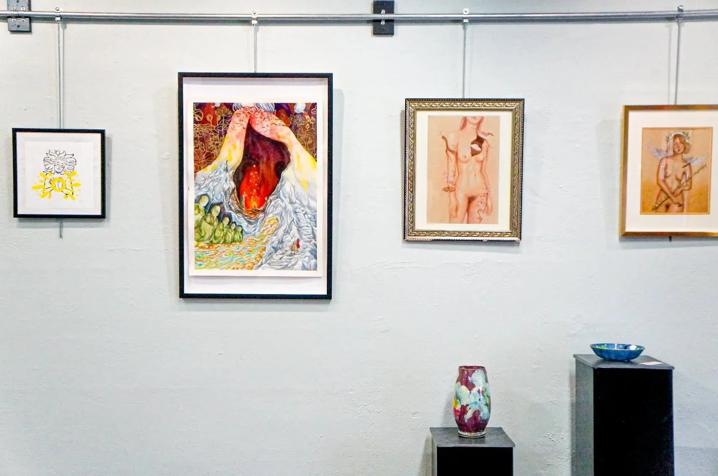 2 weeks left!
Come see an amazing artist line up at La Celeste, on view at Creative Spark Gallery.
Our member, Jingwei Zeng will also host a chinese alligraphy and ink painting workshop on Mar. 4th. #tpckansascity 
#artexhibitiom #kansascityartist