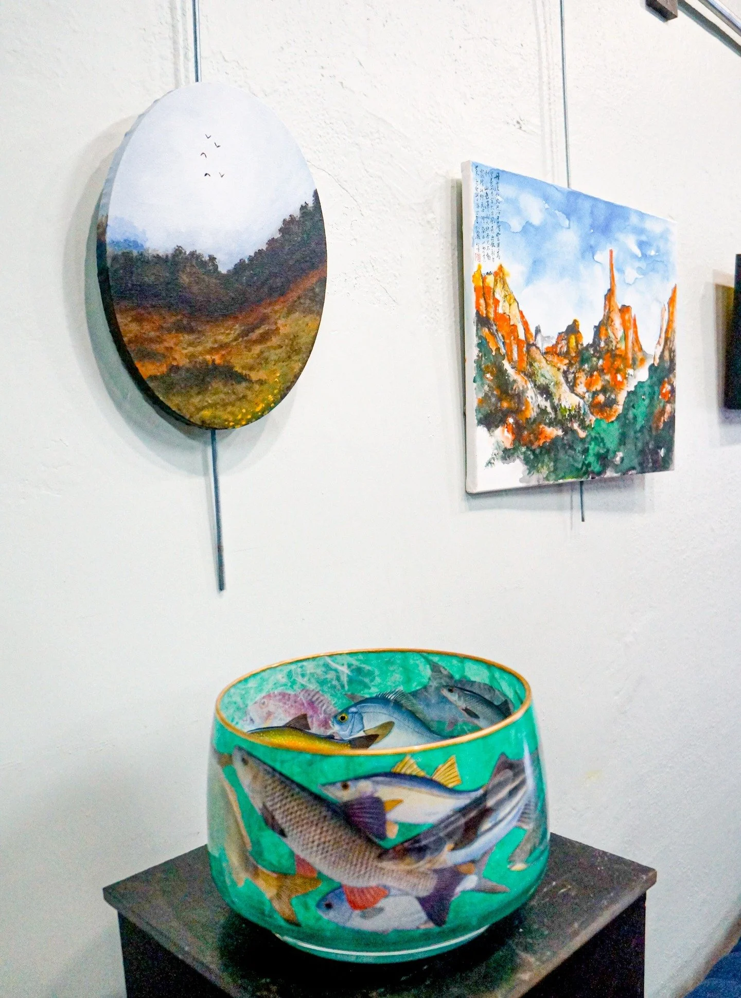 Signup for a free Chinese ink painting and calligraphy workshop with our member artist Jingwei Zeng on Monday, 3/9 at 5PM and experience La Celeste before the exhibition closes next Friday.
RSVP via link in bio!

Jingwei Zeng traces lineages from Han