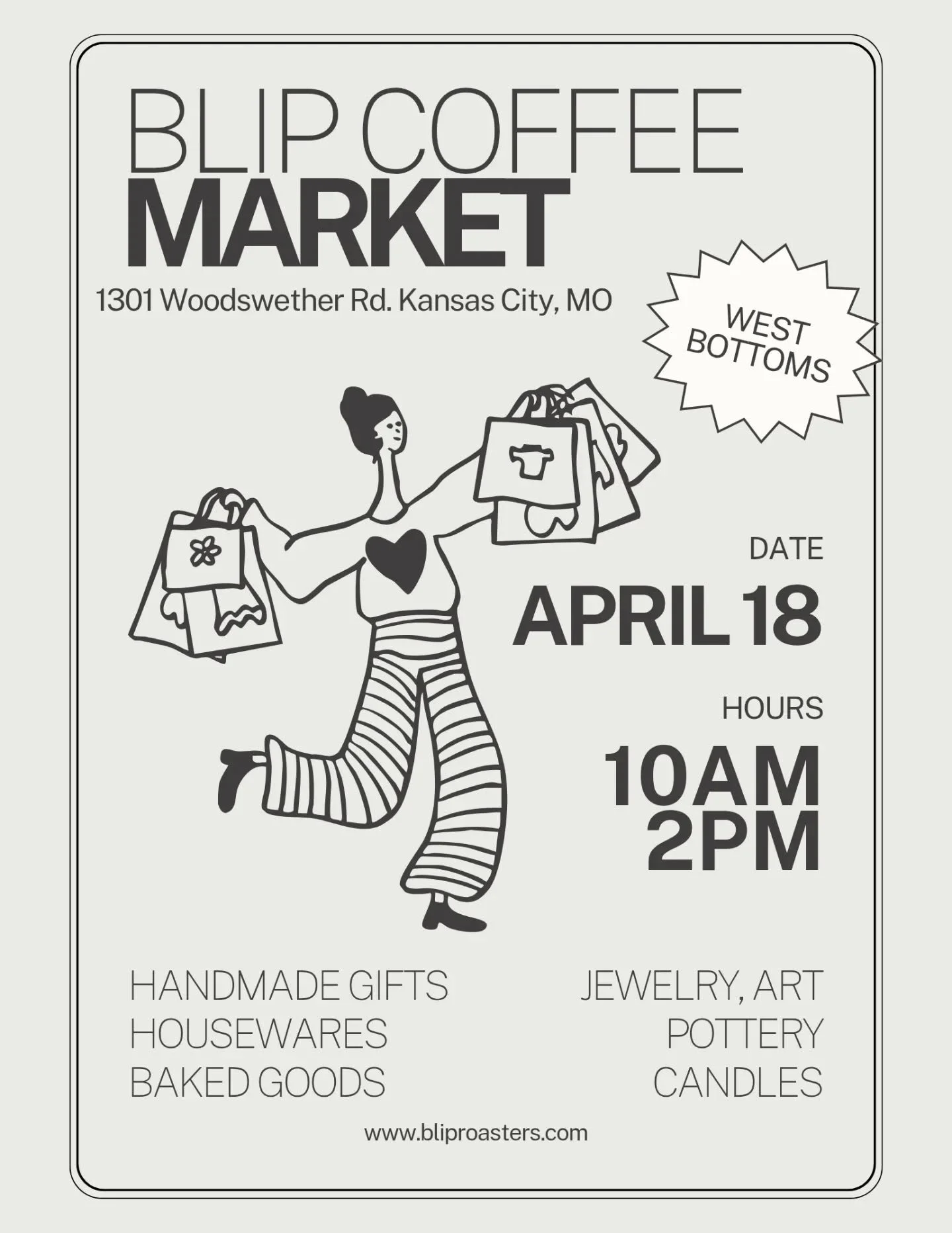 Come see us at @bliproasters next Saturday! We have new goodies. #tpckansascity