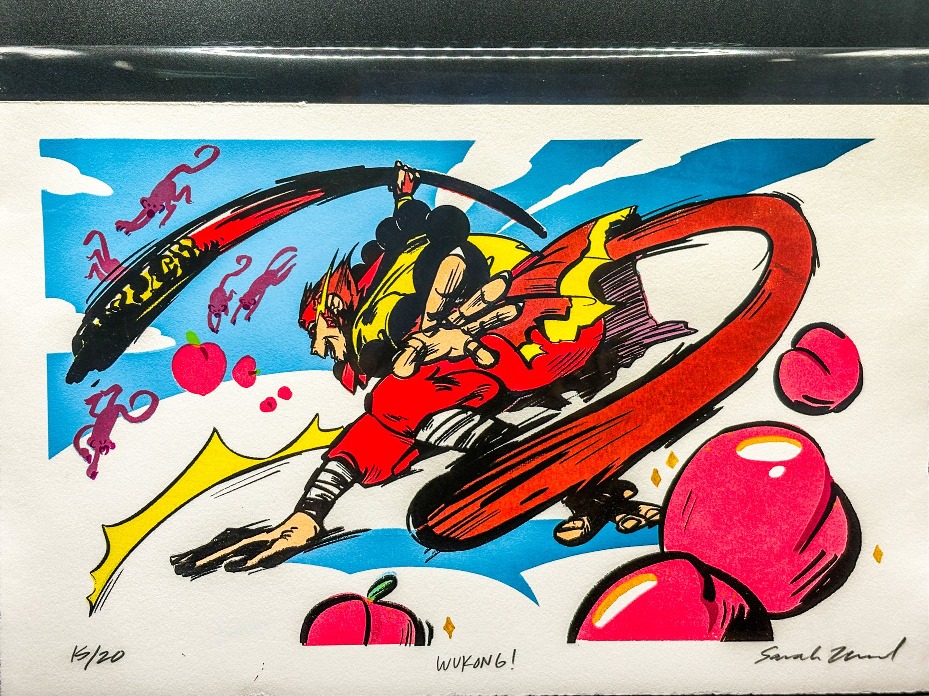 Wukong Screen Print