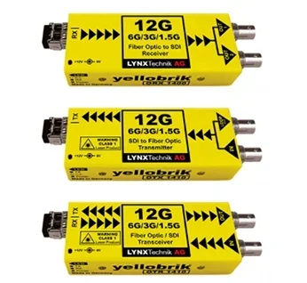 LYNX Technik launches 12G capable yellobriks