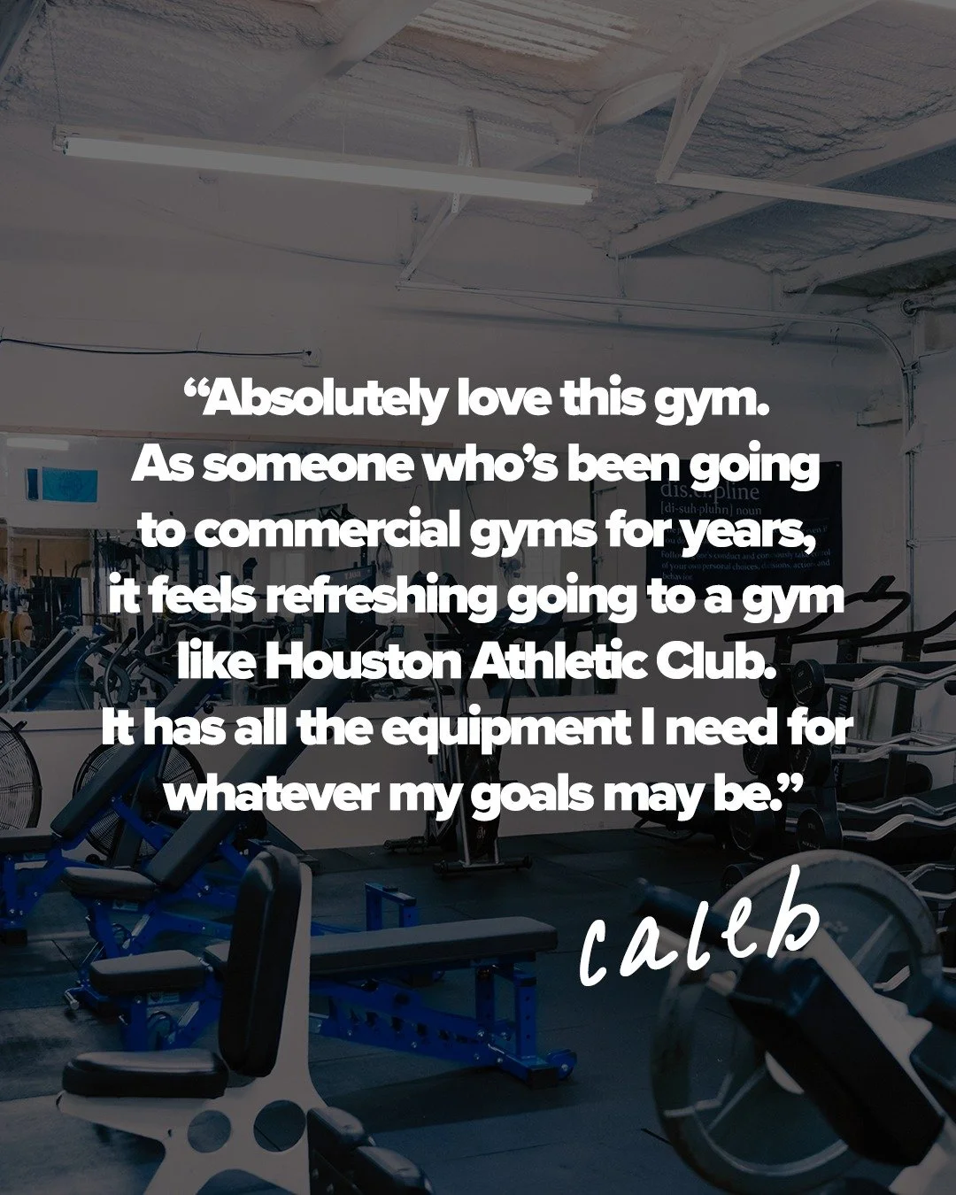 We&rsquo;re so grateful for this amazing review and even more grateful to be a part of your fitness journey. Watching our members grow stronger, more confident, and push past their limits is why we do what we do.

At Houston Athletic Club, you&rsquo;