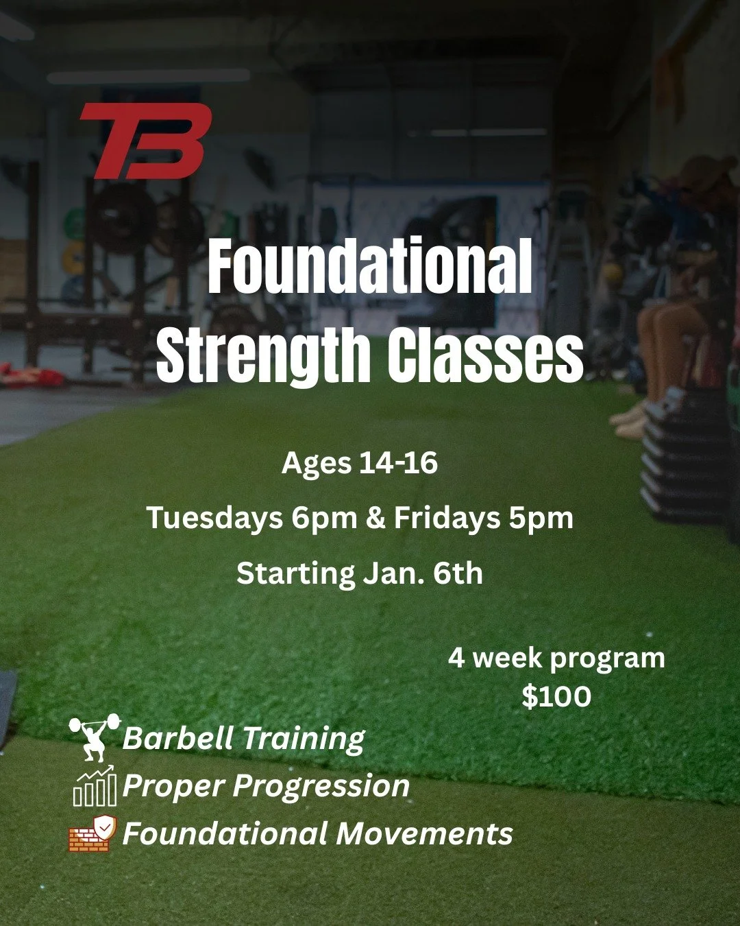 🔥 We&rsquo;ve rebranded!

Type 3 Strength Systems is here &mdash; and we&rsquo;re kicking off 2026 with Foundational Strength Classes for teens 💪

📅 Starts Jan. 6
👥 Ages 14&ndash;16
📍 Tues 6pm &amp; Fri 5pm
💵 4 weeks | $100

DM us or tap the li