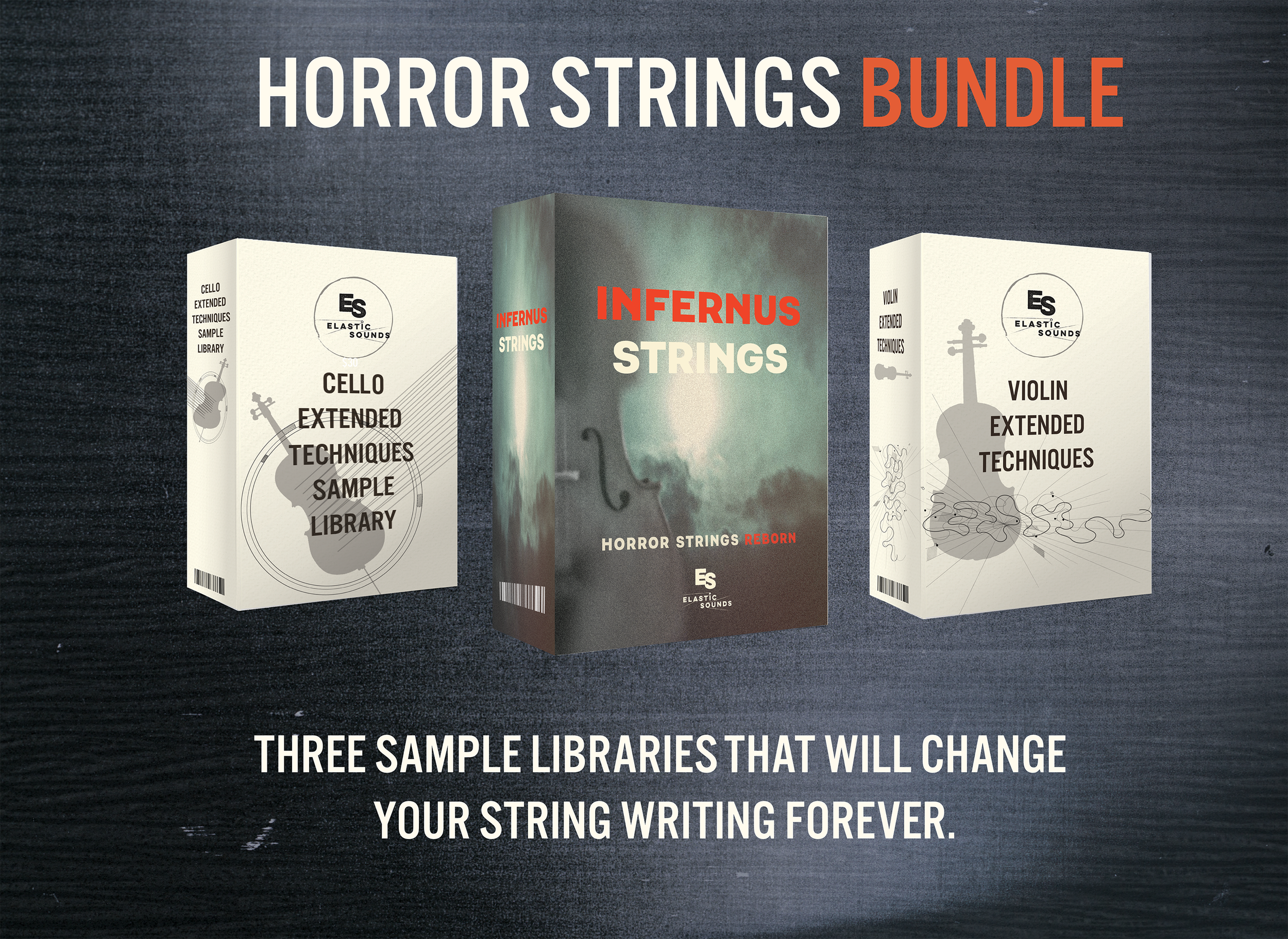 Horror Strings Sample Library Bundle