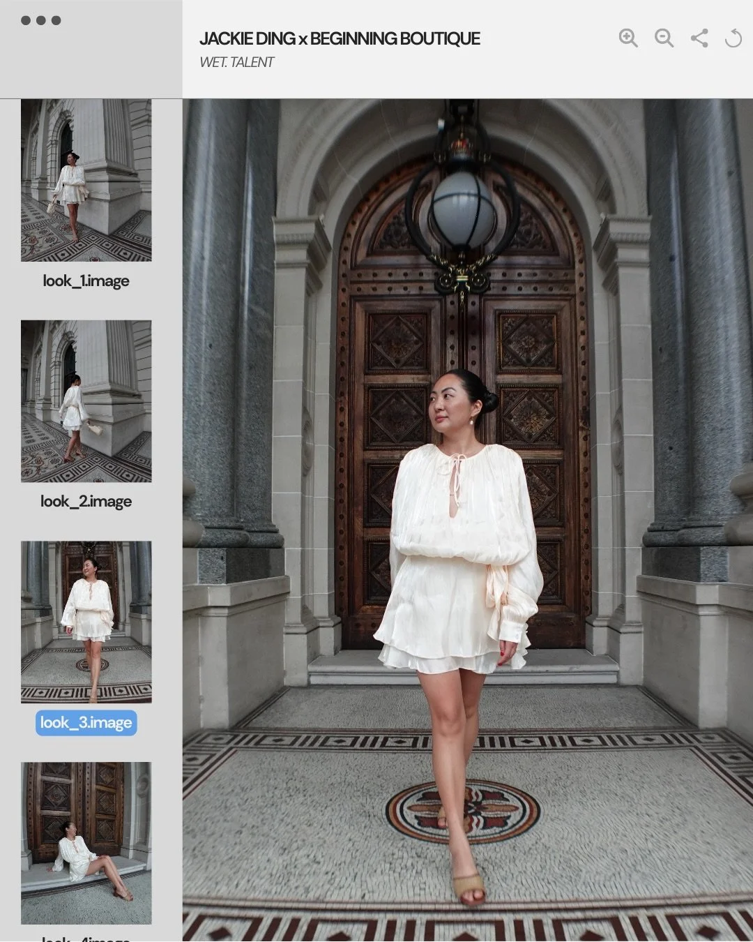 @jackiedingxo X @beginningboutique