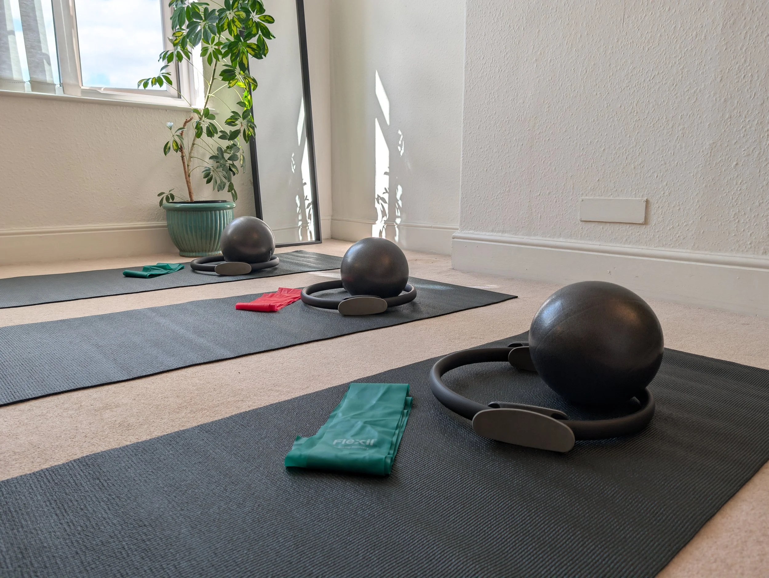Three Pilates Mats