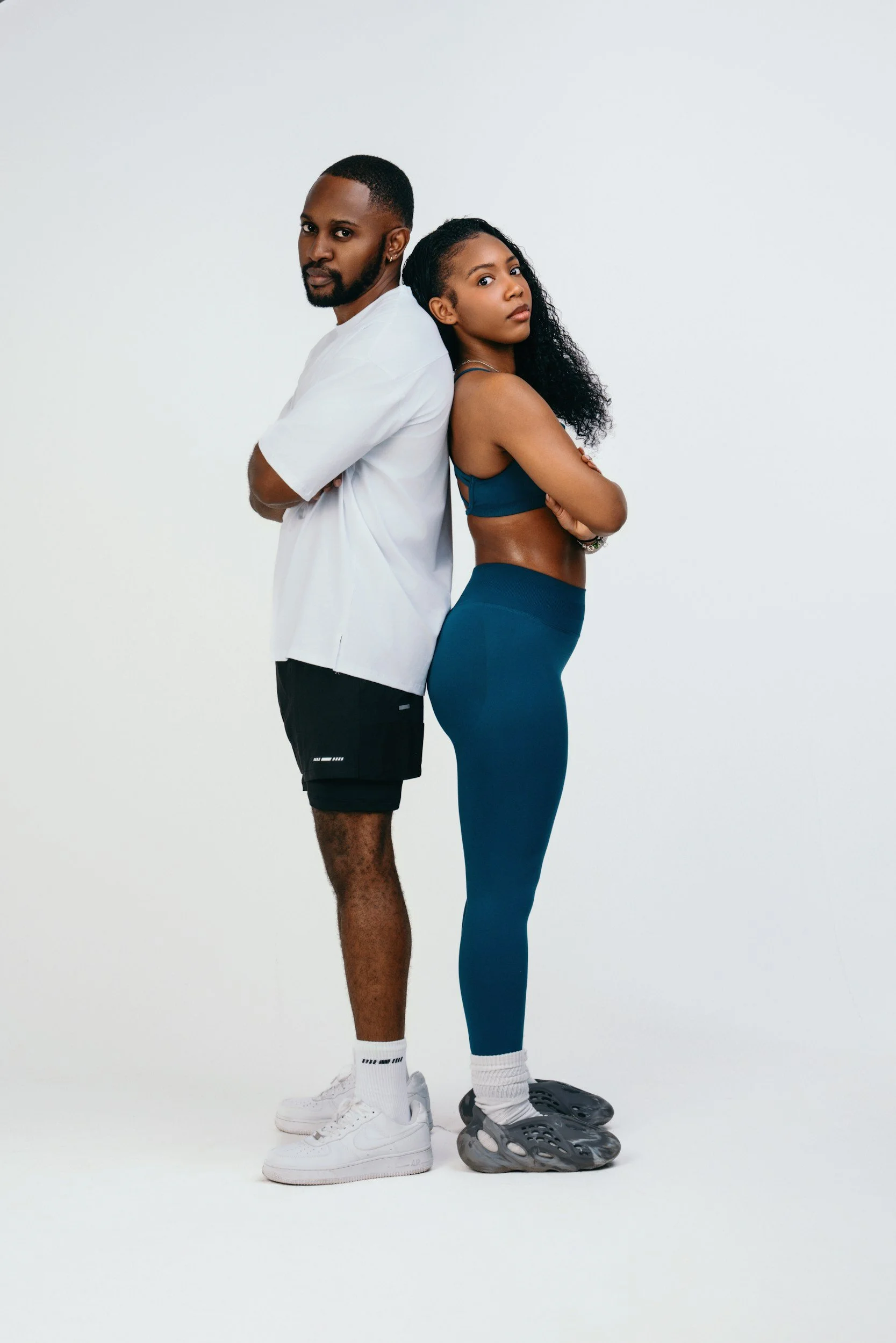 Couple standing ready to work on their relationship.