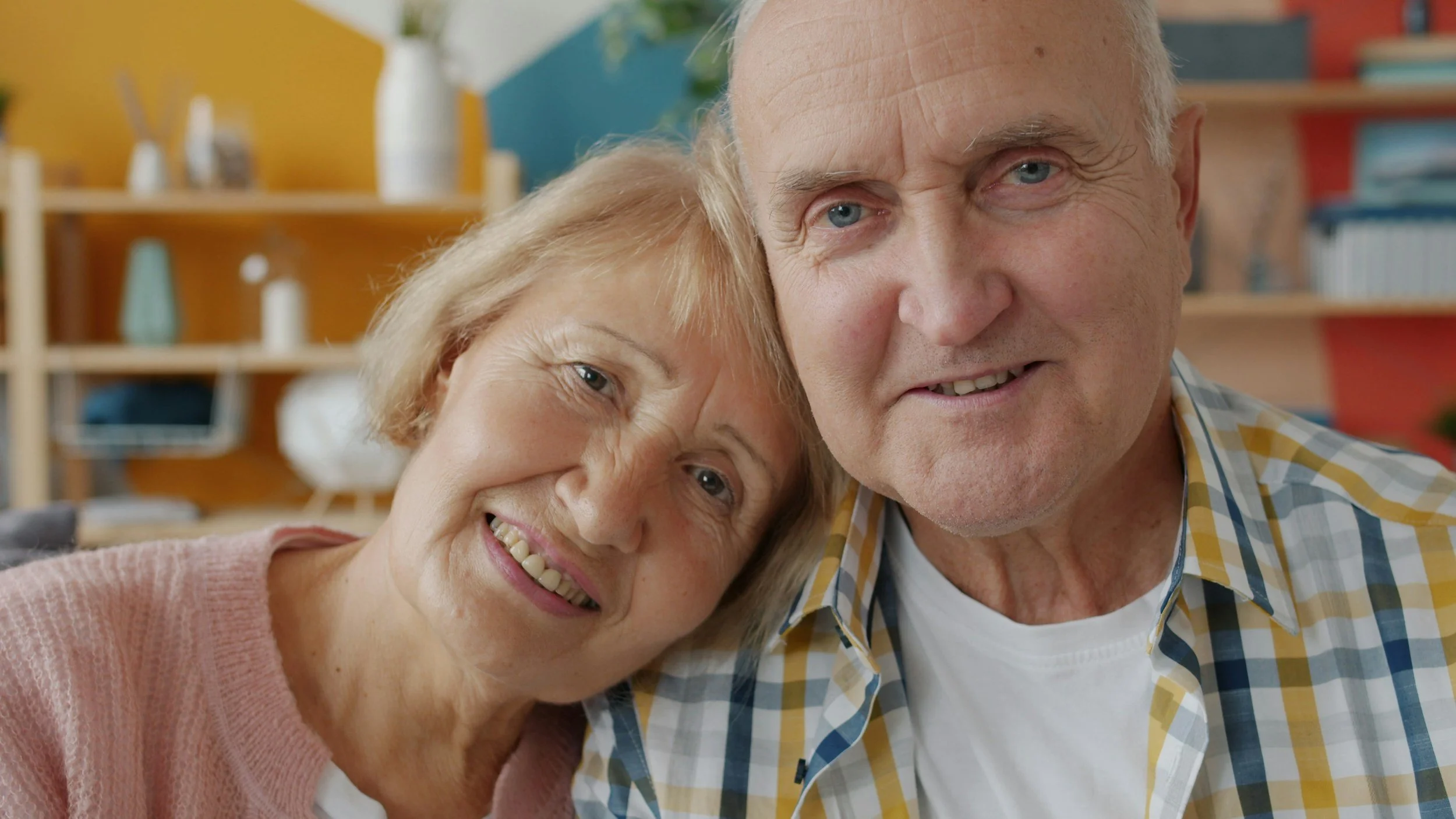 Elderly married couple