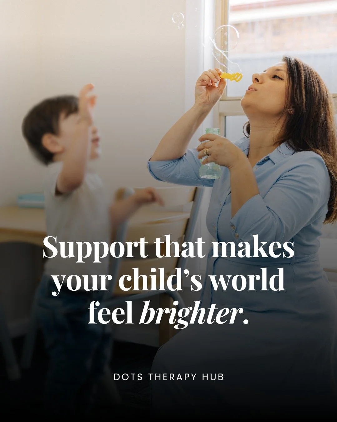 ​​Every child deserves to feel confident, understood and supported in their daily life. 

We bring therapy ideas into your child&rsquo;s world - at home, at school and in the community. The strategies they learn can be used in real life, helping thei