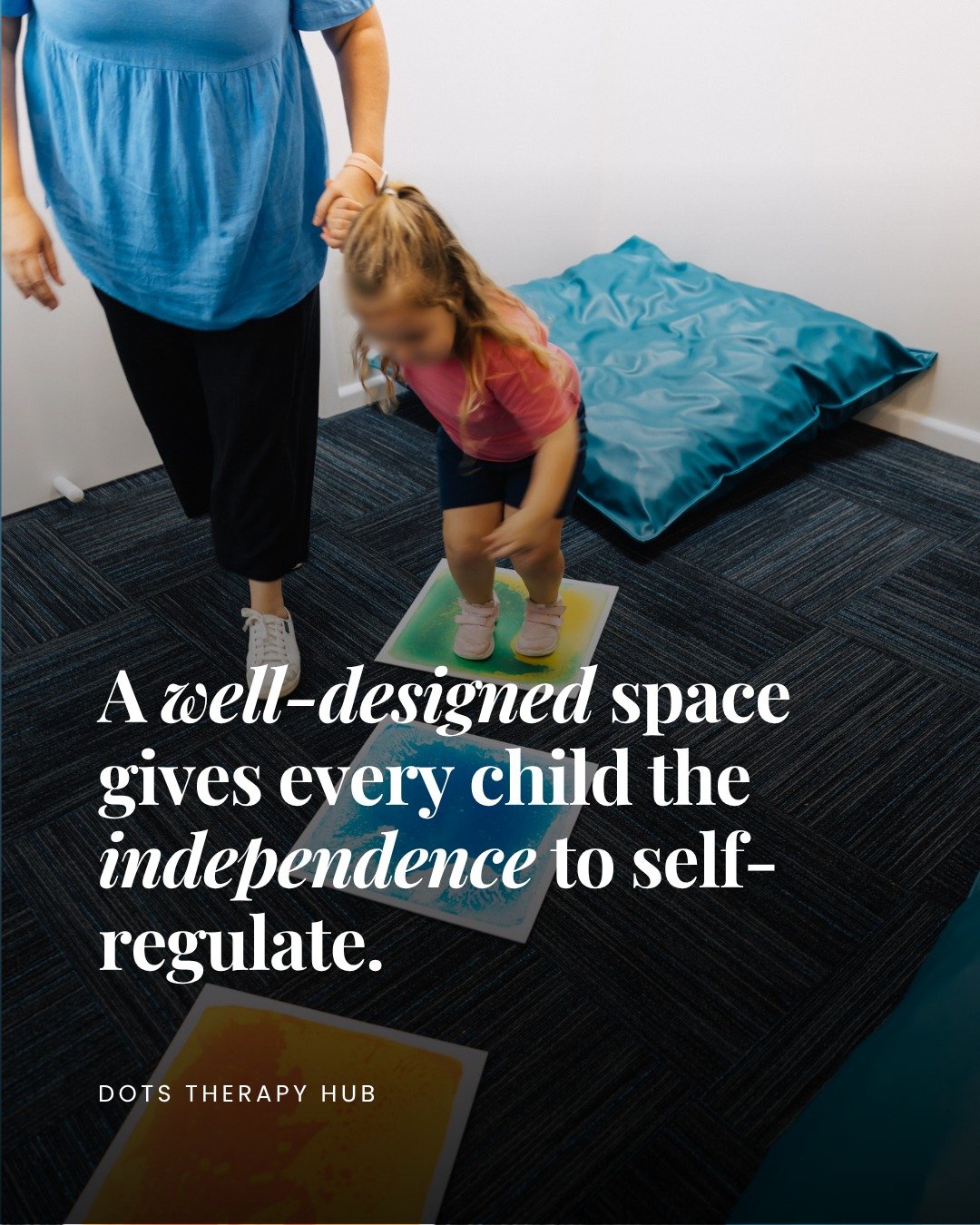 When a room has clearly defined zones like a quiet corner to retreat to, a sensory station to seek out, or an outdoor space to move freely in, children don't always need an educator to step in. They can read the room, find what they need and regulate