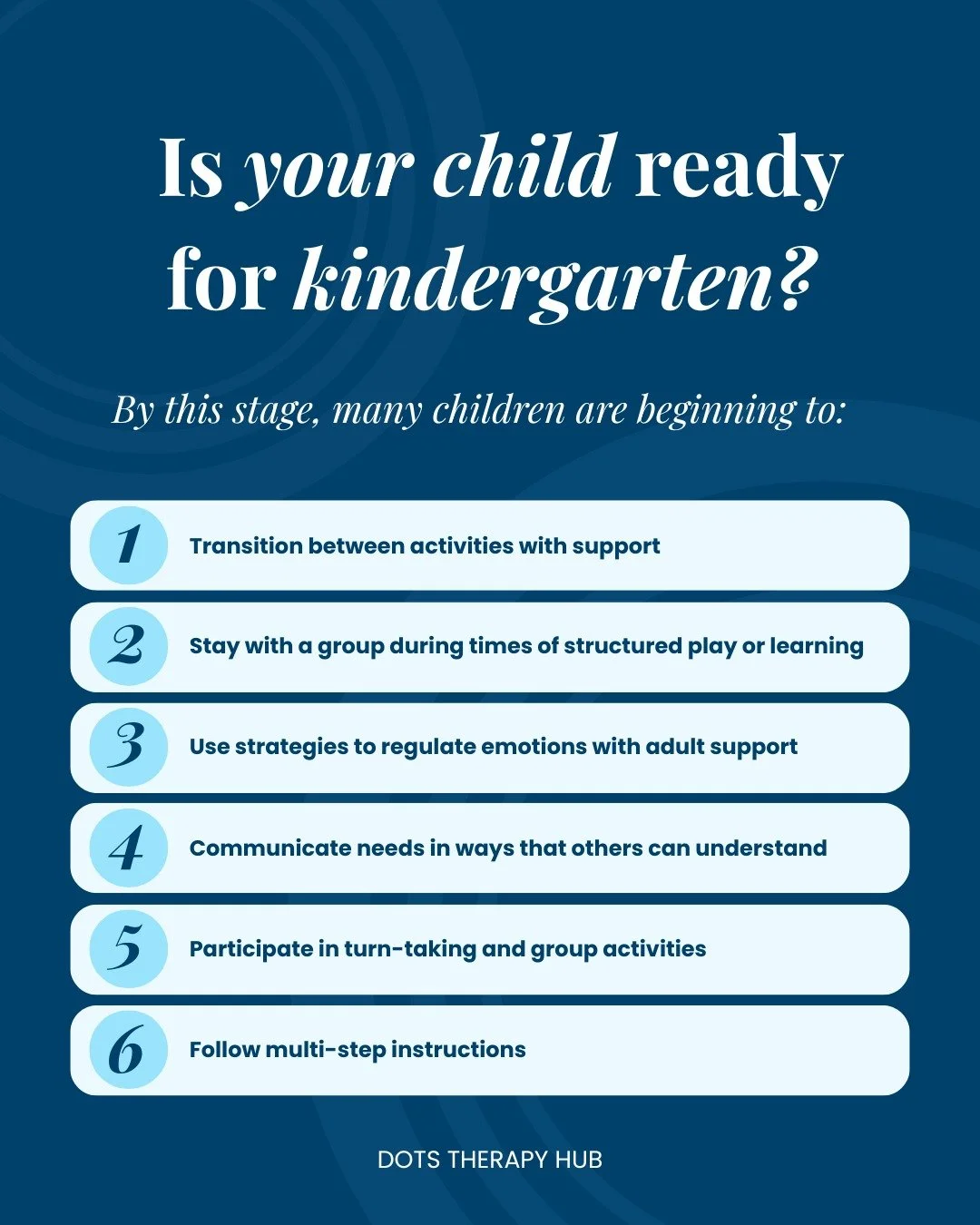 When it comes to school readiness skills, a little practice now makes a big difference later.

When children have opportunities to build these skills early, it can support smoother mornings, easier transitions and stronger social connections once sch