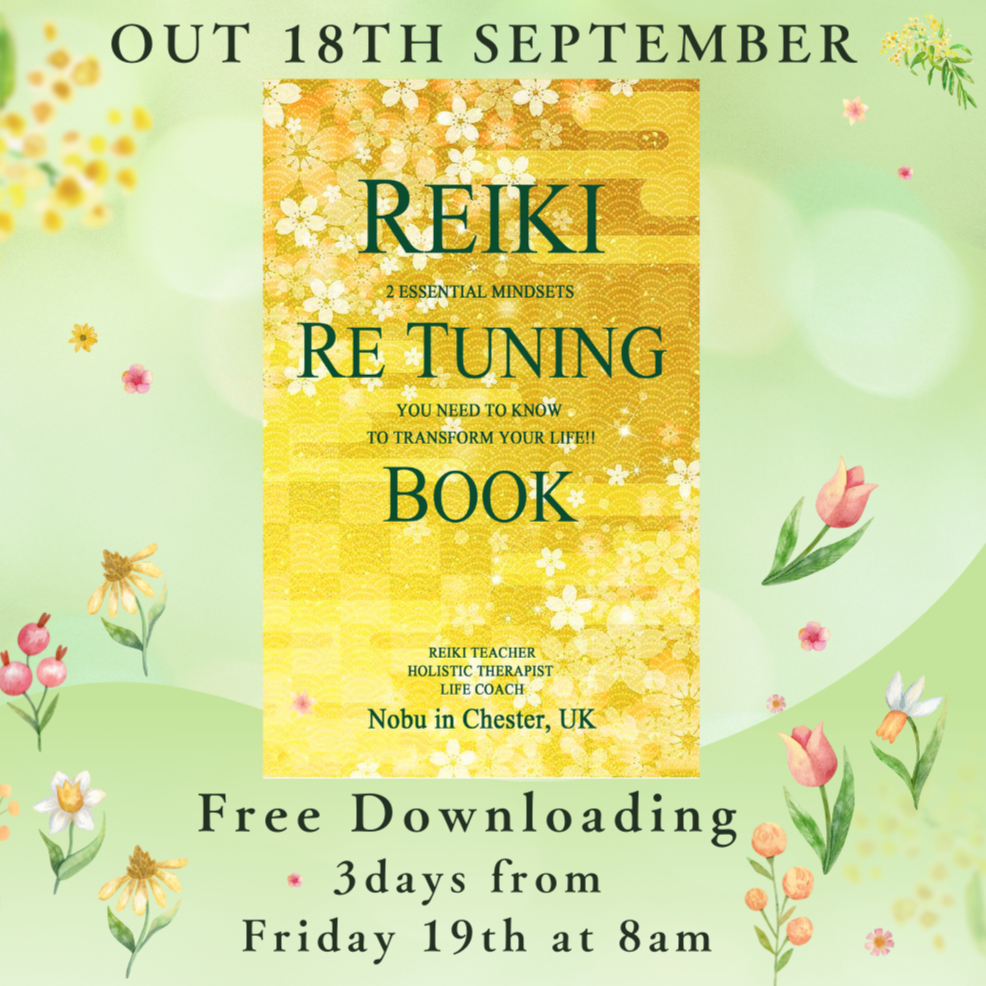 Reiki Re Tuning Book – English Version Released Today!